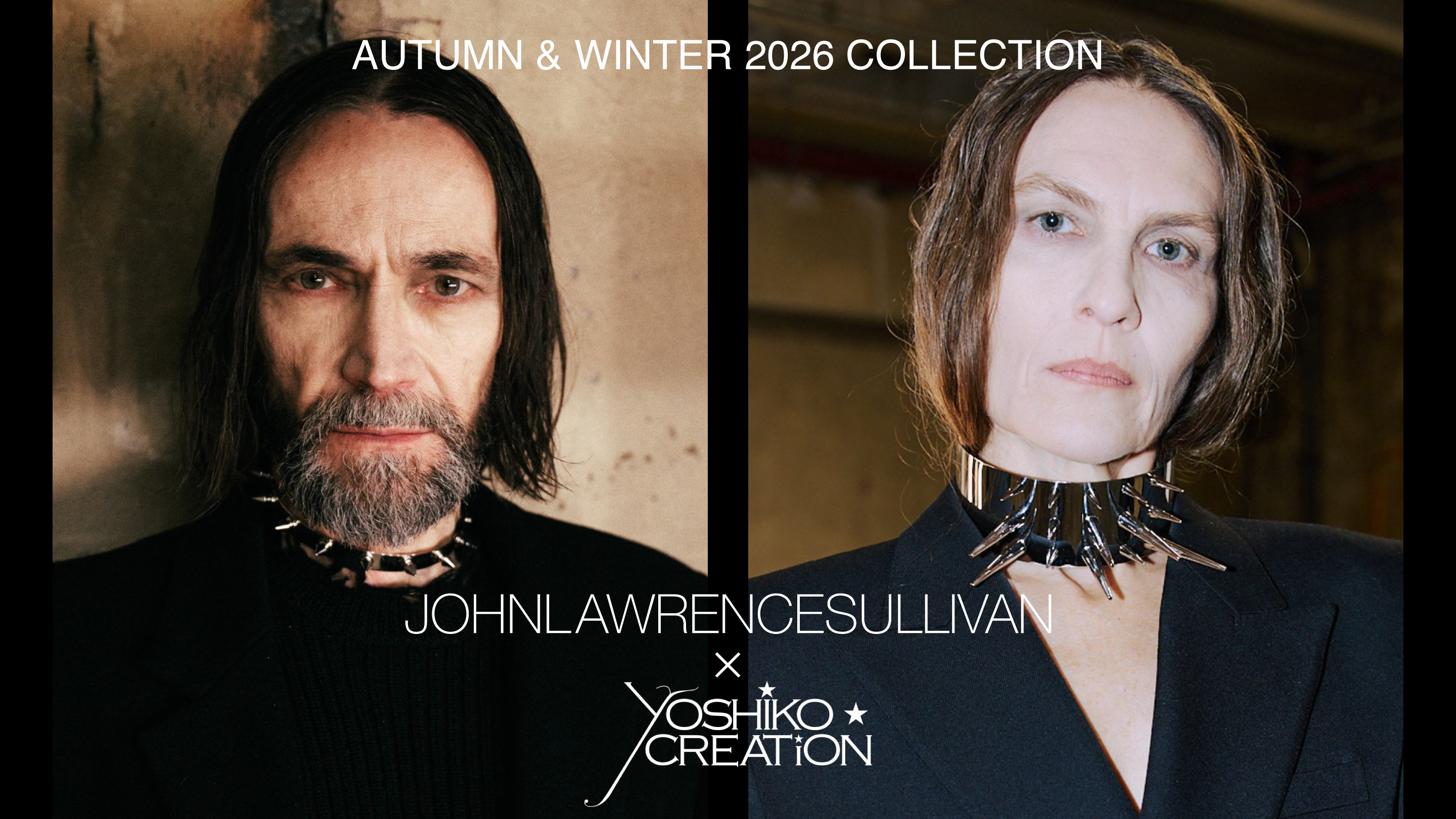 新品JOHN LAWRENCE SULLIVANxYOSIKO　CREATION JOHN LAWRENCE SULLIVAN x YOSHiKO CREATiON - 2026年秋冬コレクション