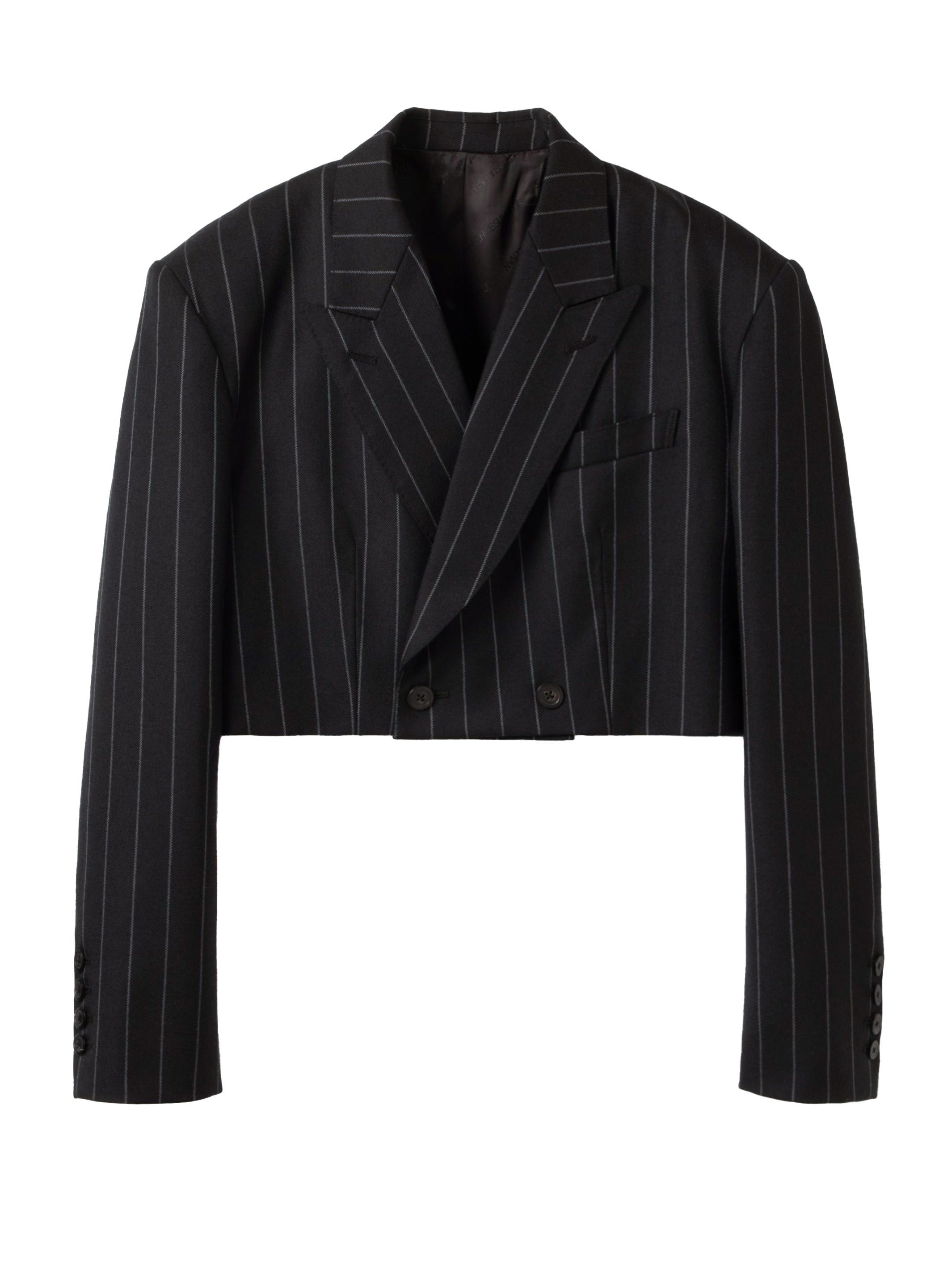 Wool stripe spencer jacket – JOHN LAWRENCE SULLIVAN