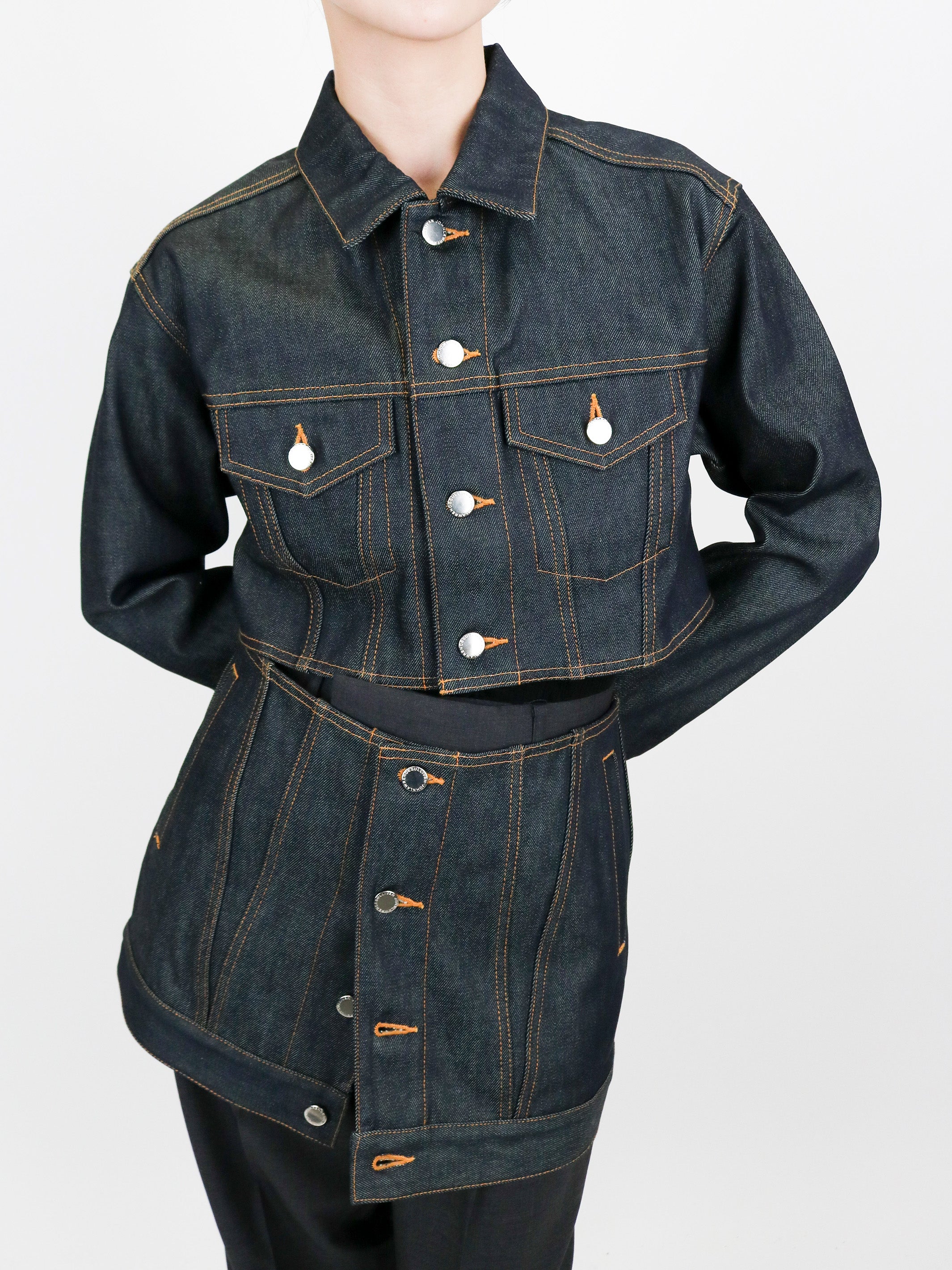 RIGID DENIM SEPARATE JACKET