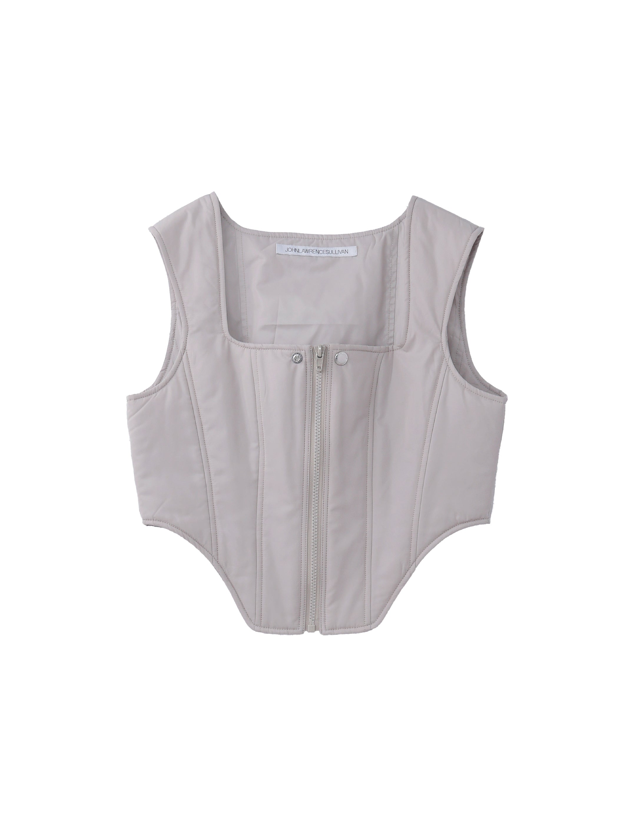 TAFFETAS BUSTIER TOP