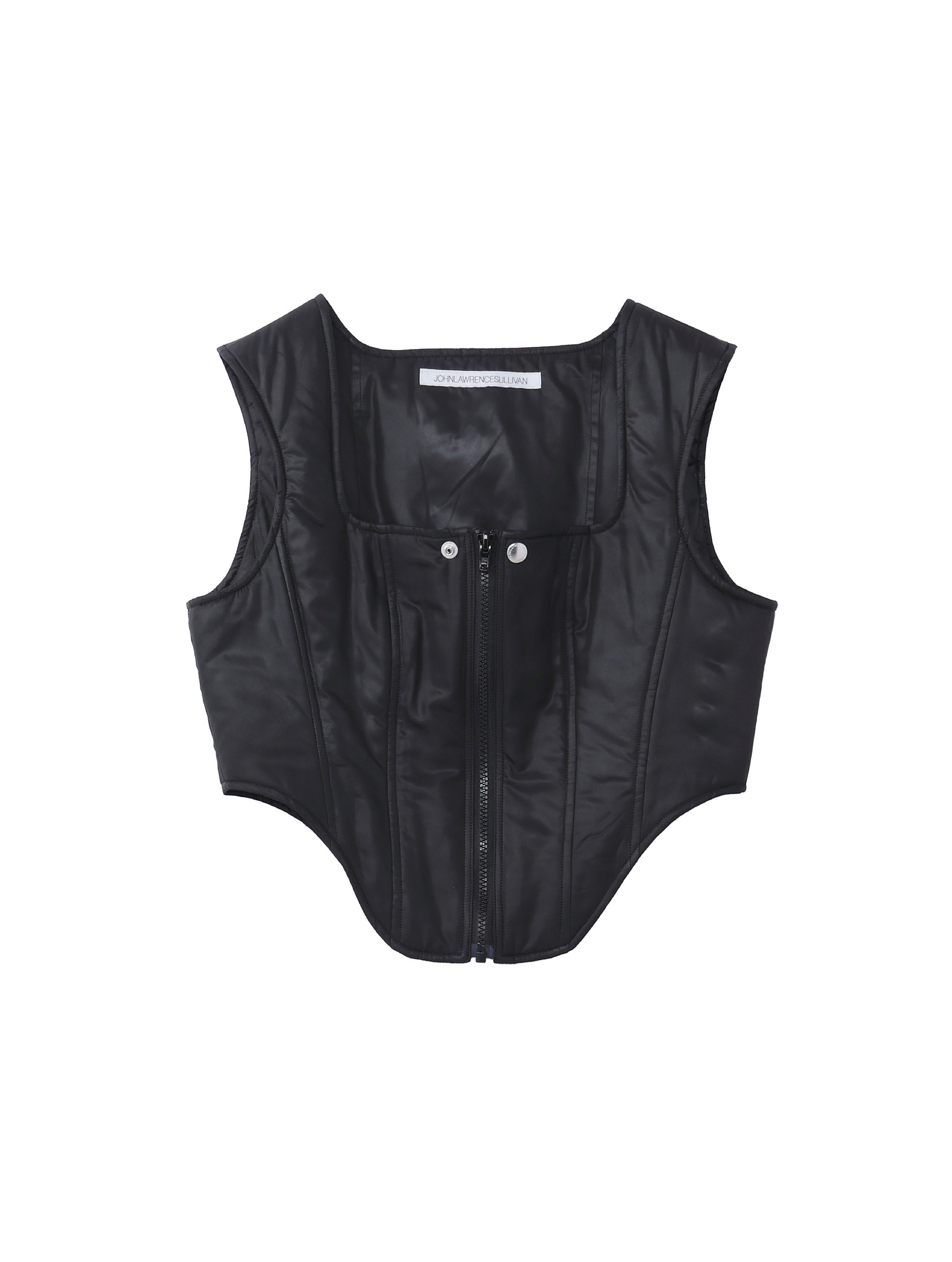 TAFFETAS BUSTIER TOP