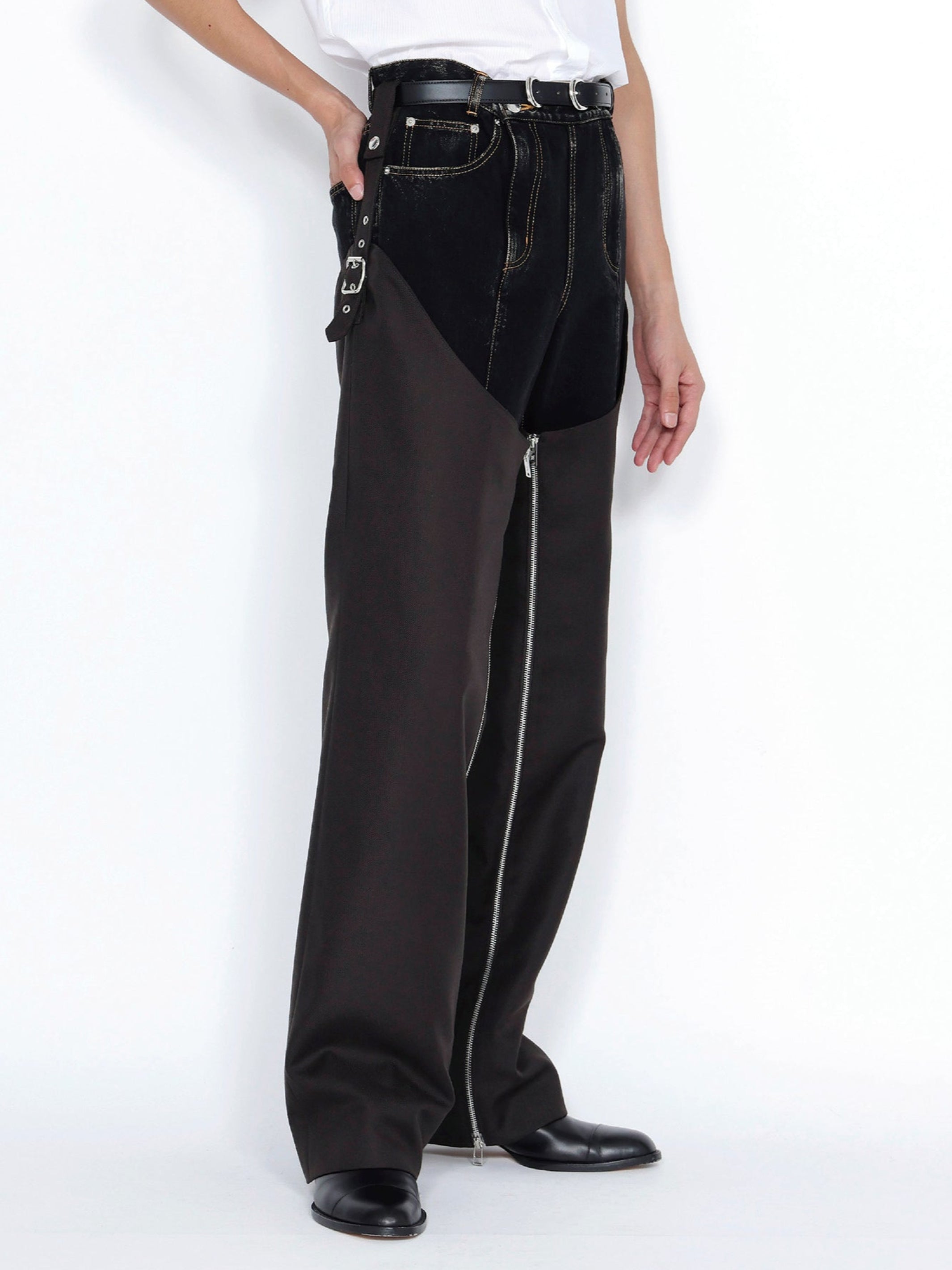 WOOL MOHAIR GABARDINE CHAPS
