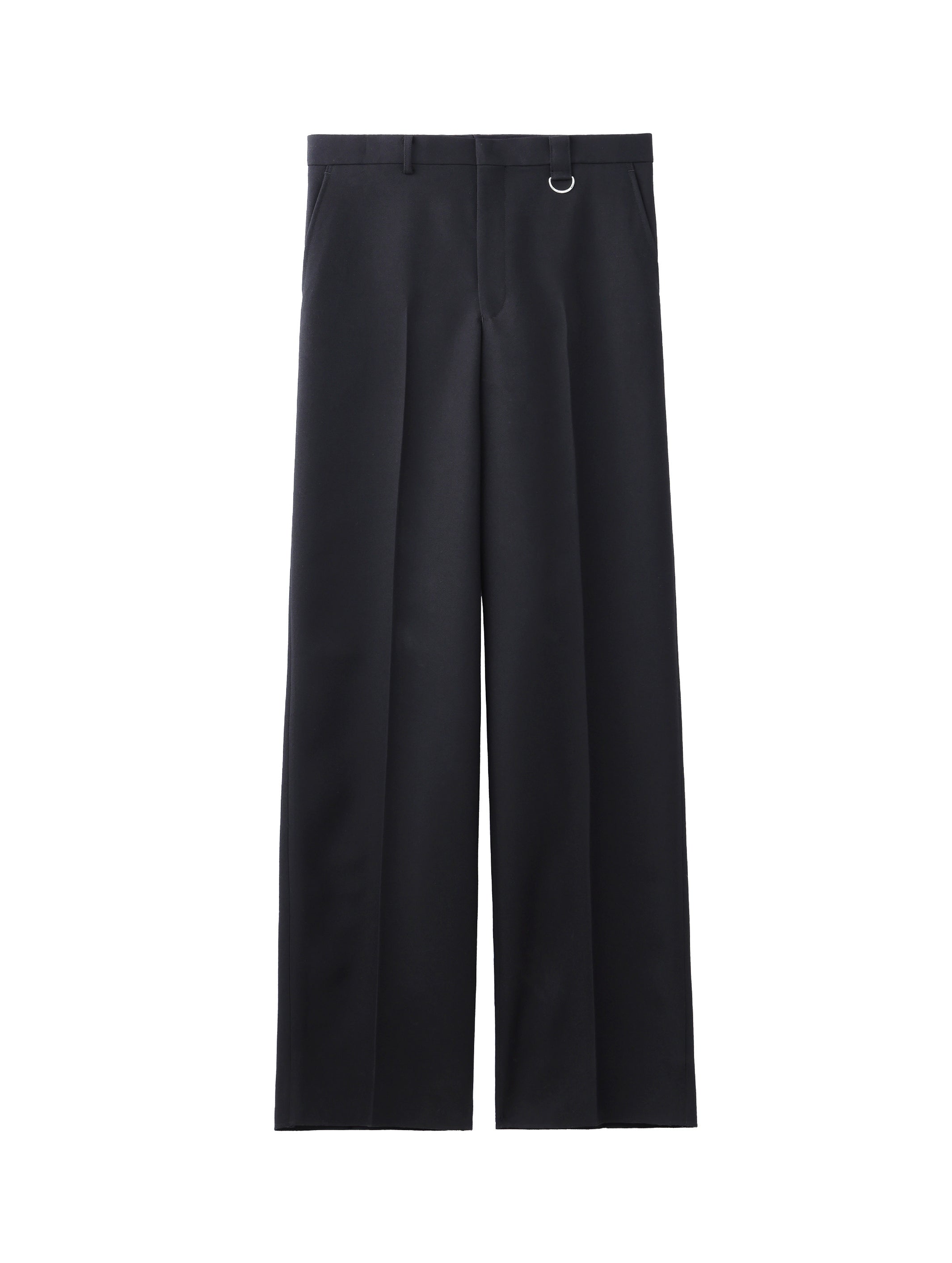 WOOL GABARDINE WIDE TROUSERS – JOHN LAWRENCE SULLIVAN