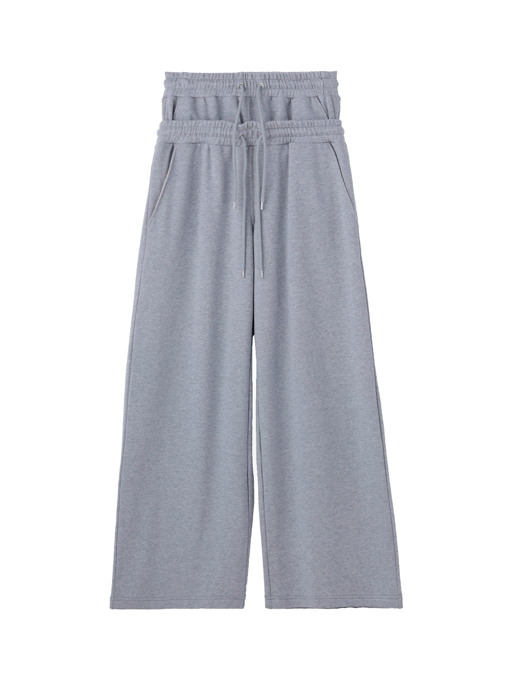 SWEAT STACKED PANTS