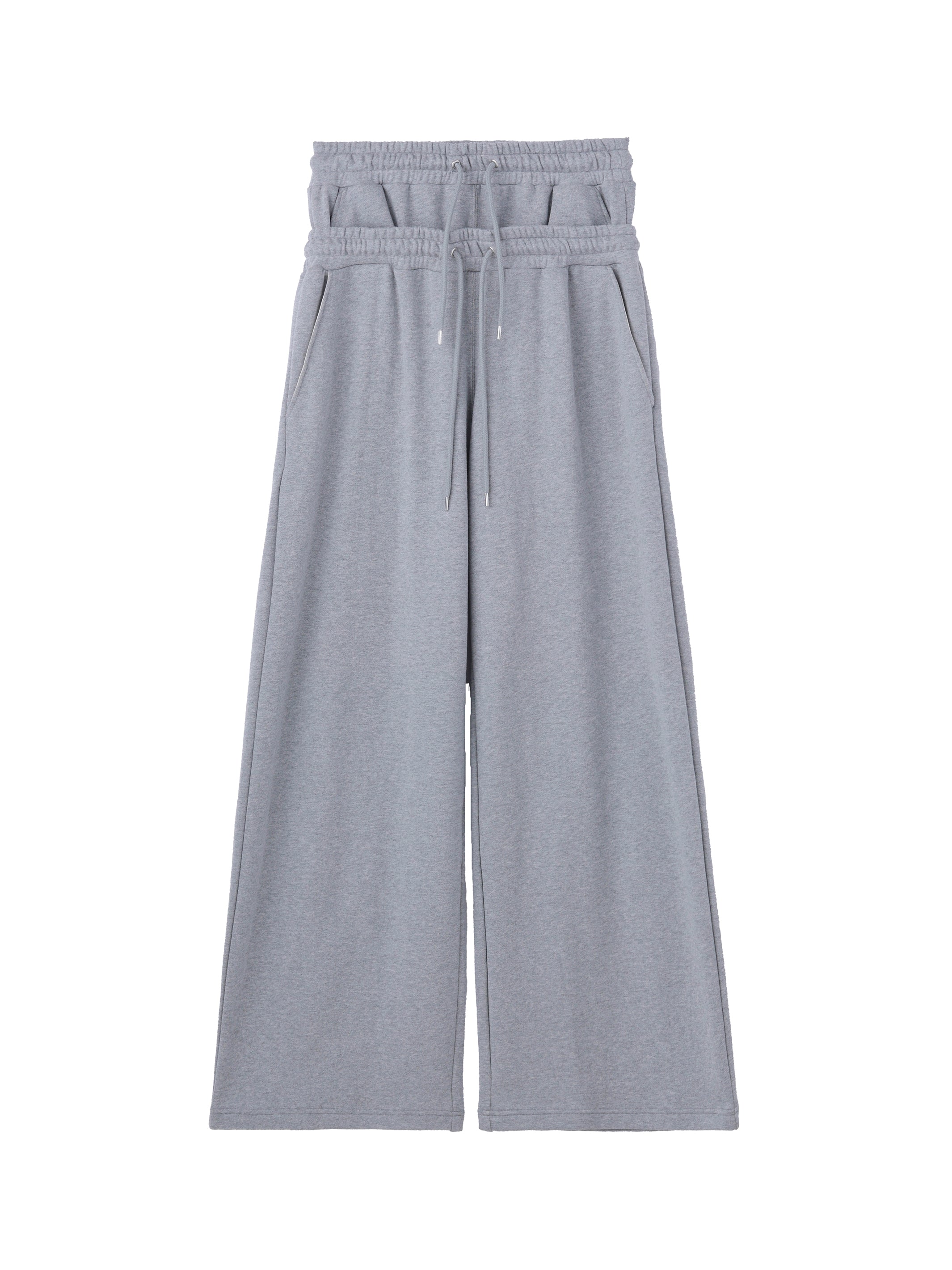 SWEAT STACKED PANTS