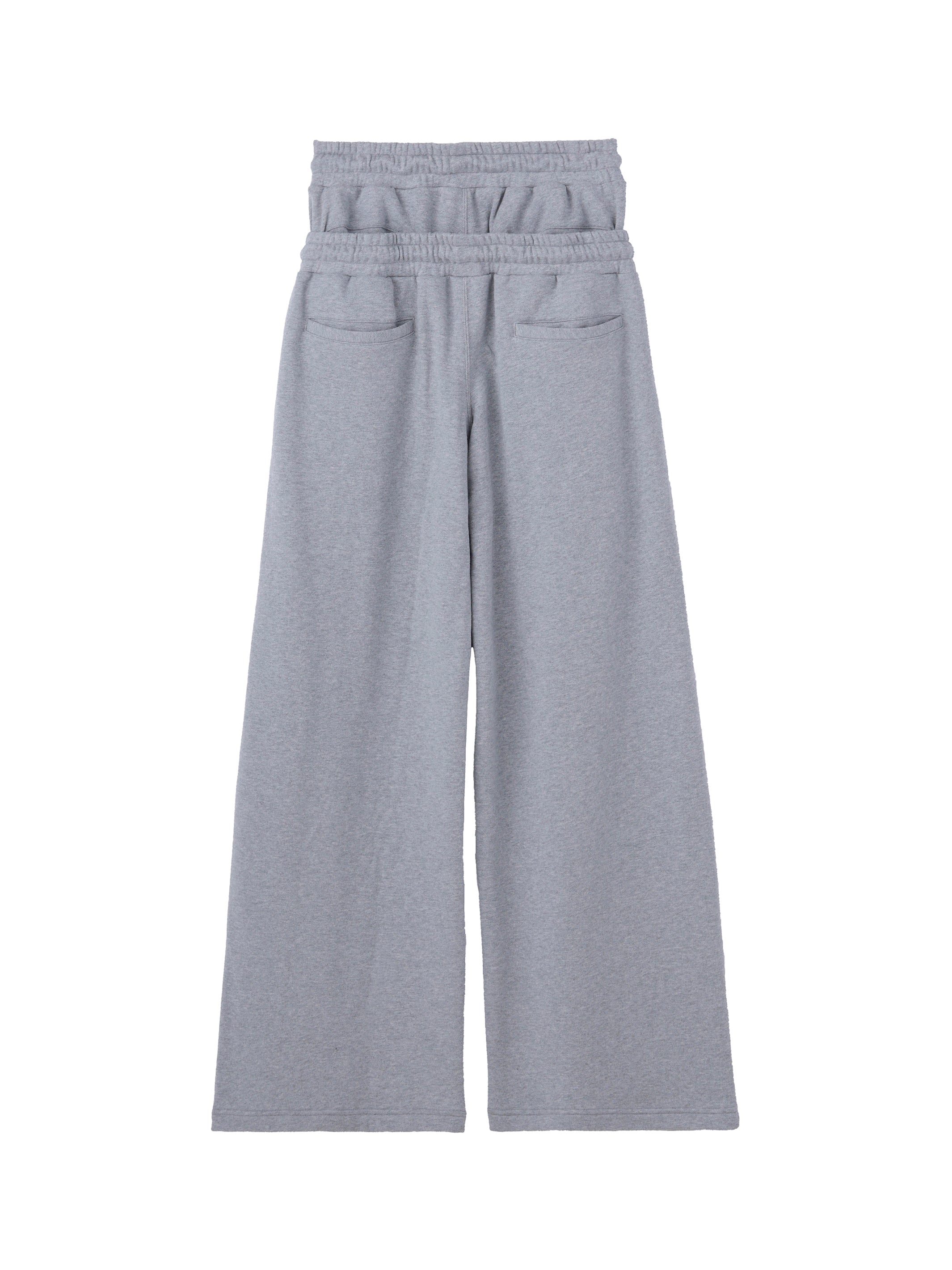 SWEAT STACKED PANTS