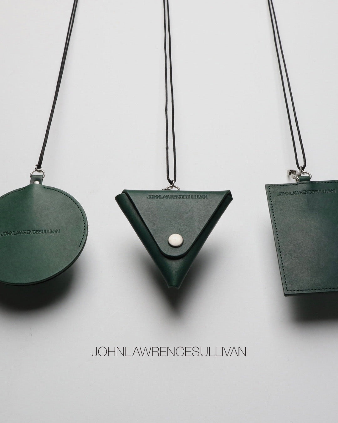 Leather Triangle Coin Case