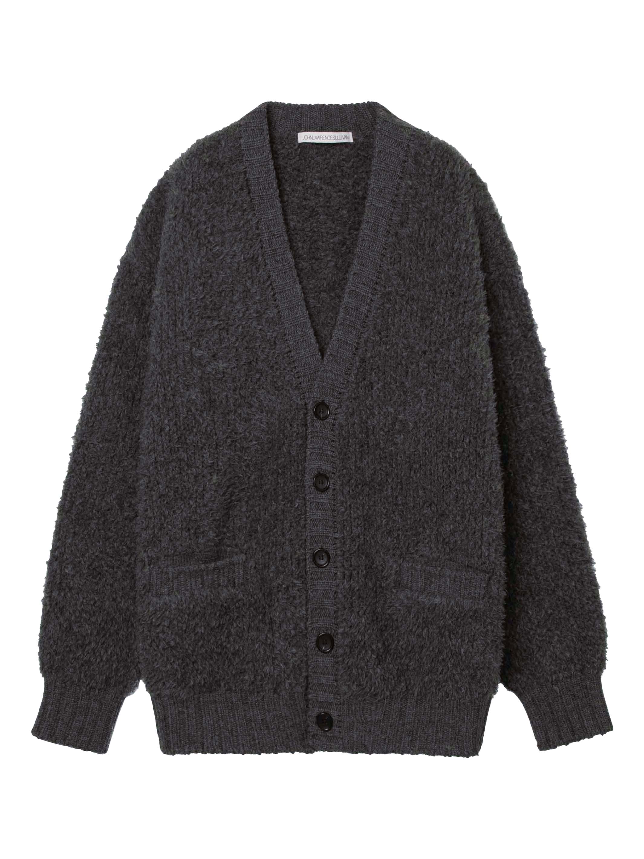Oversized fur knit cardigan – JOHN LAWRENCE SULLIVAN