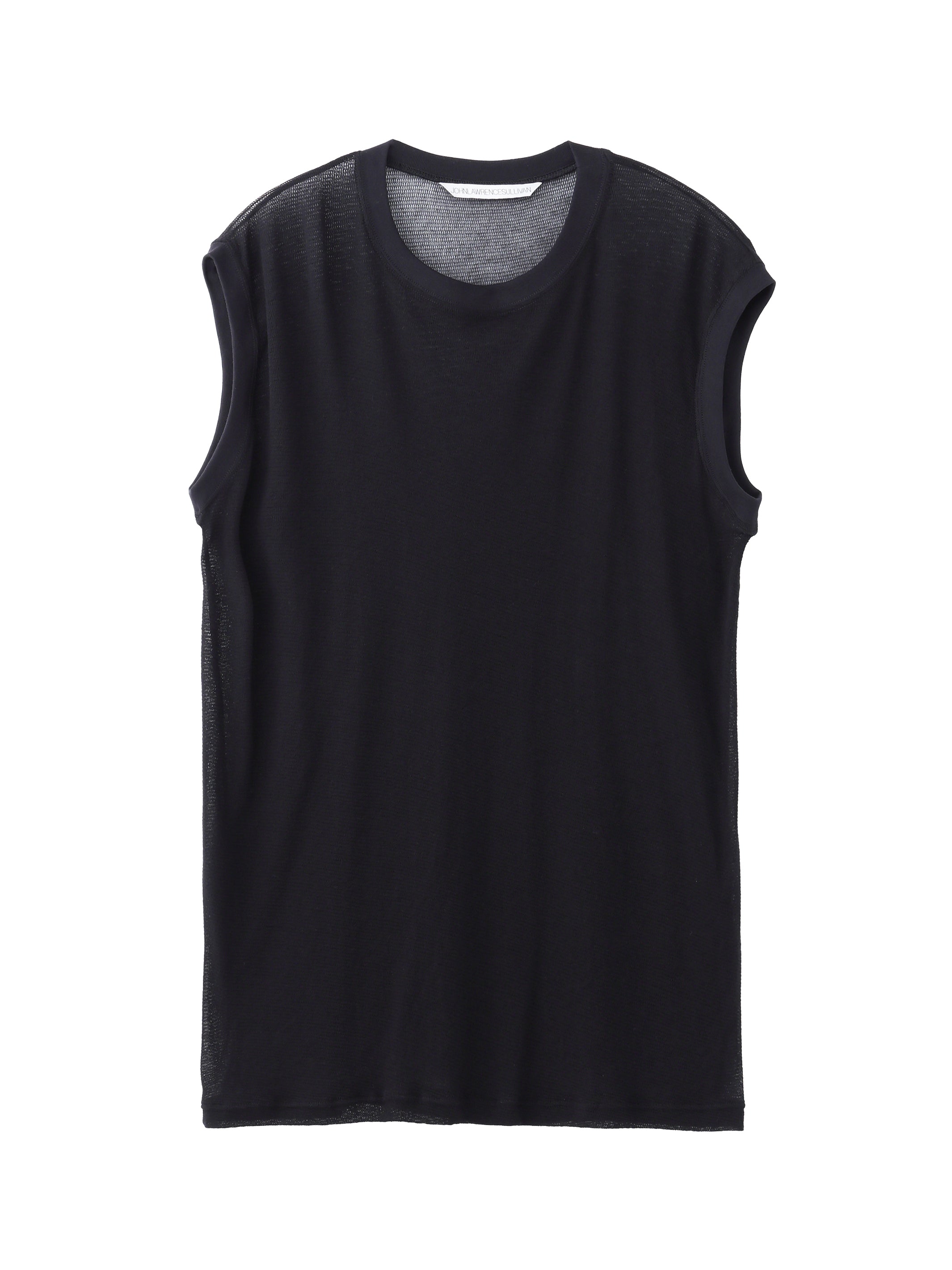 MESH SLEEVESS TOP