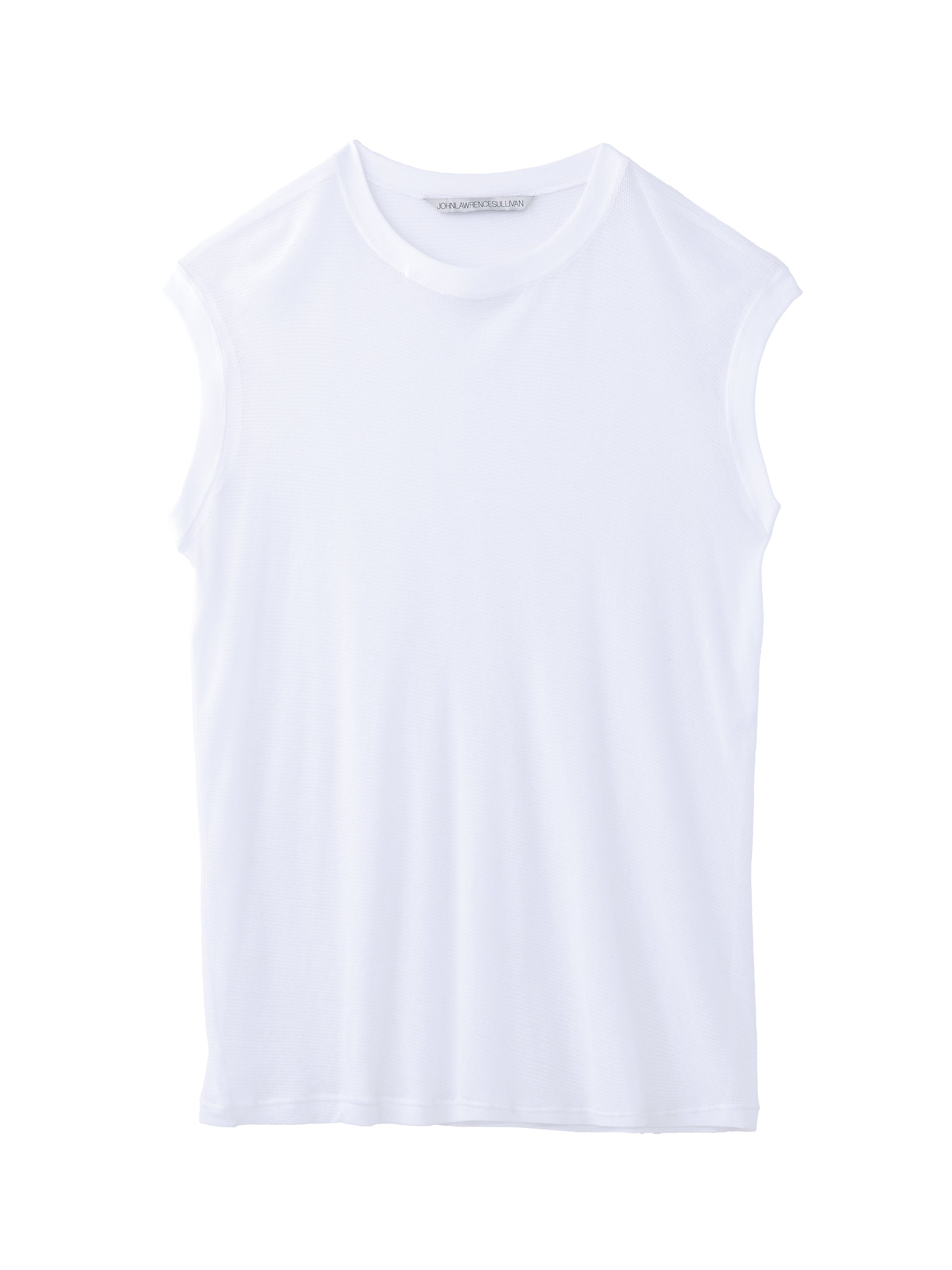 MESH SLEEVESS TOP