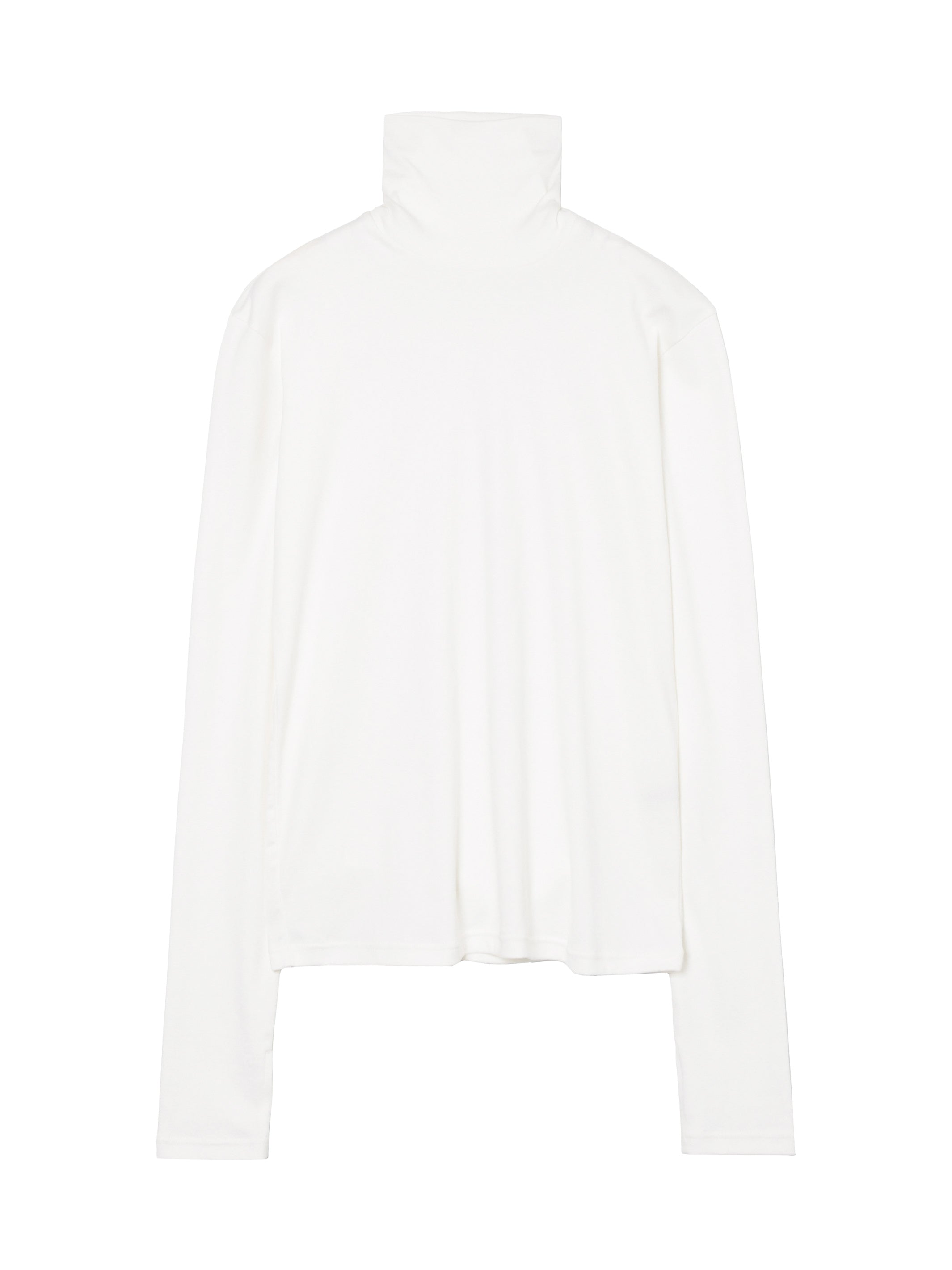 Cotton jersey turtle neck top – JOHN LAWRENCE SULLIVAN