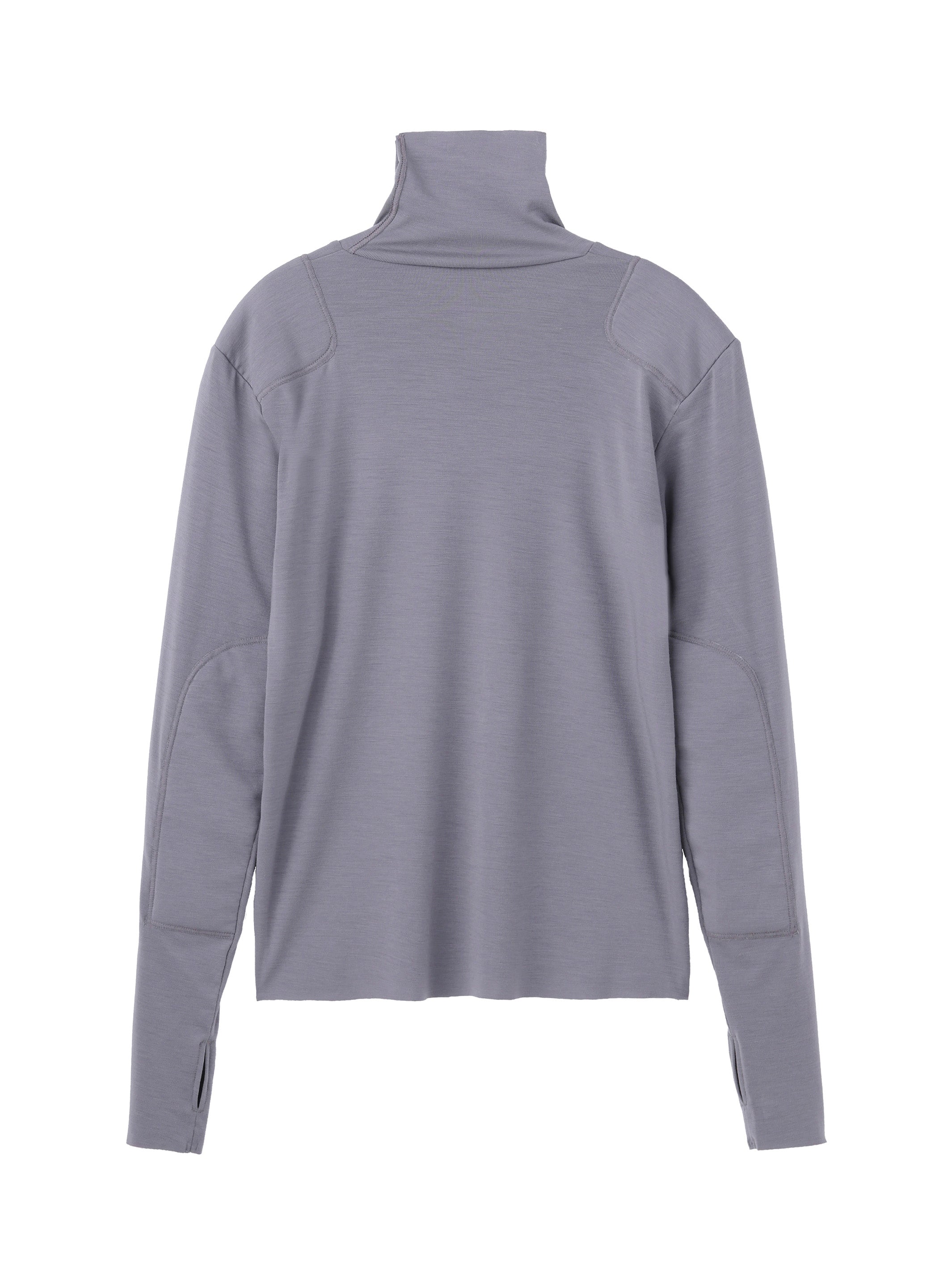 WOOL RIB TURTLE NECK COMMAND TOP