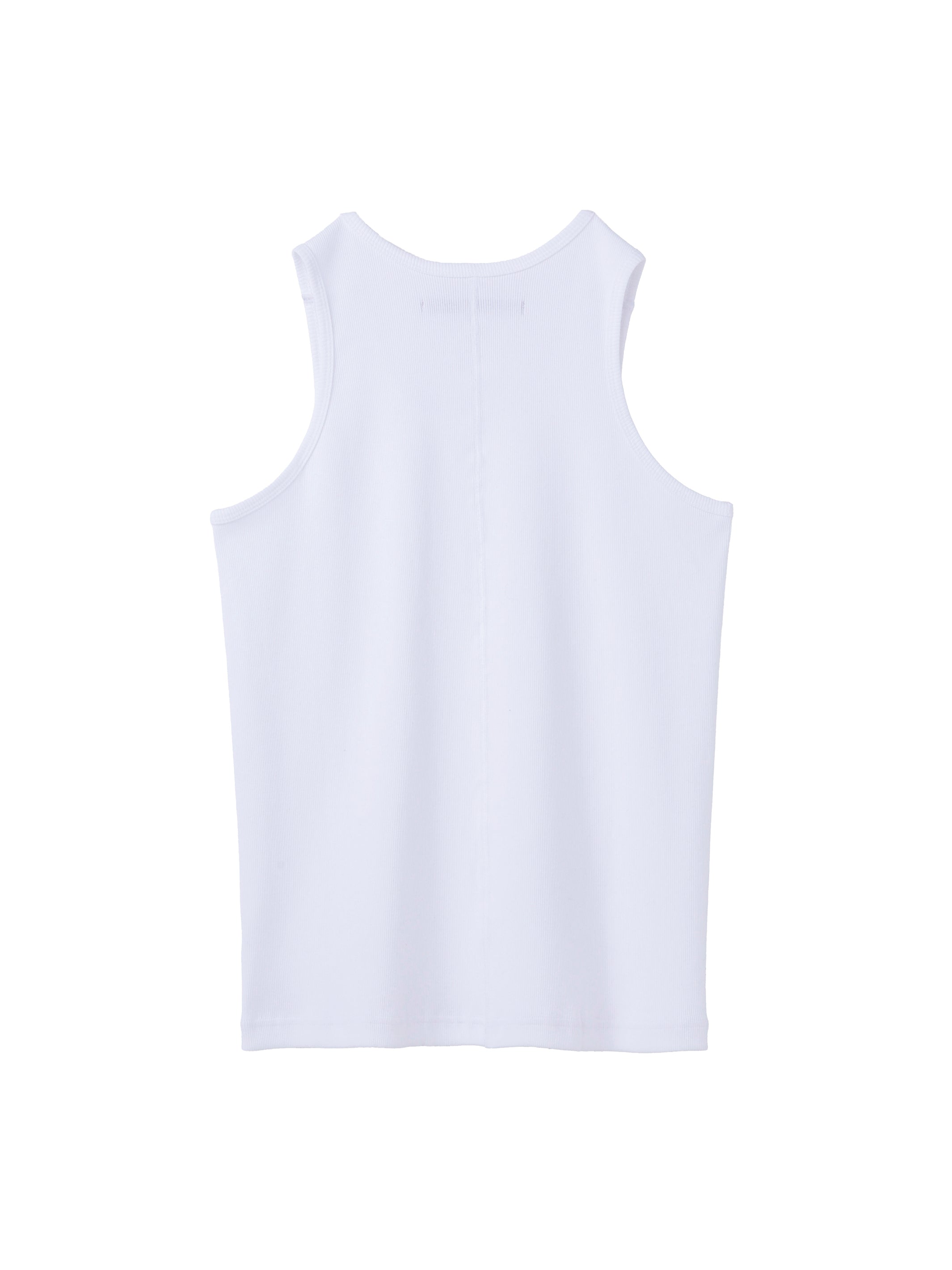 COTTON RIB SWITCHED TANK-TOP