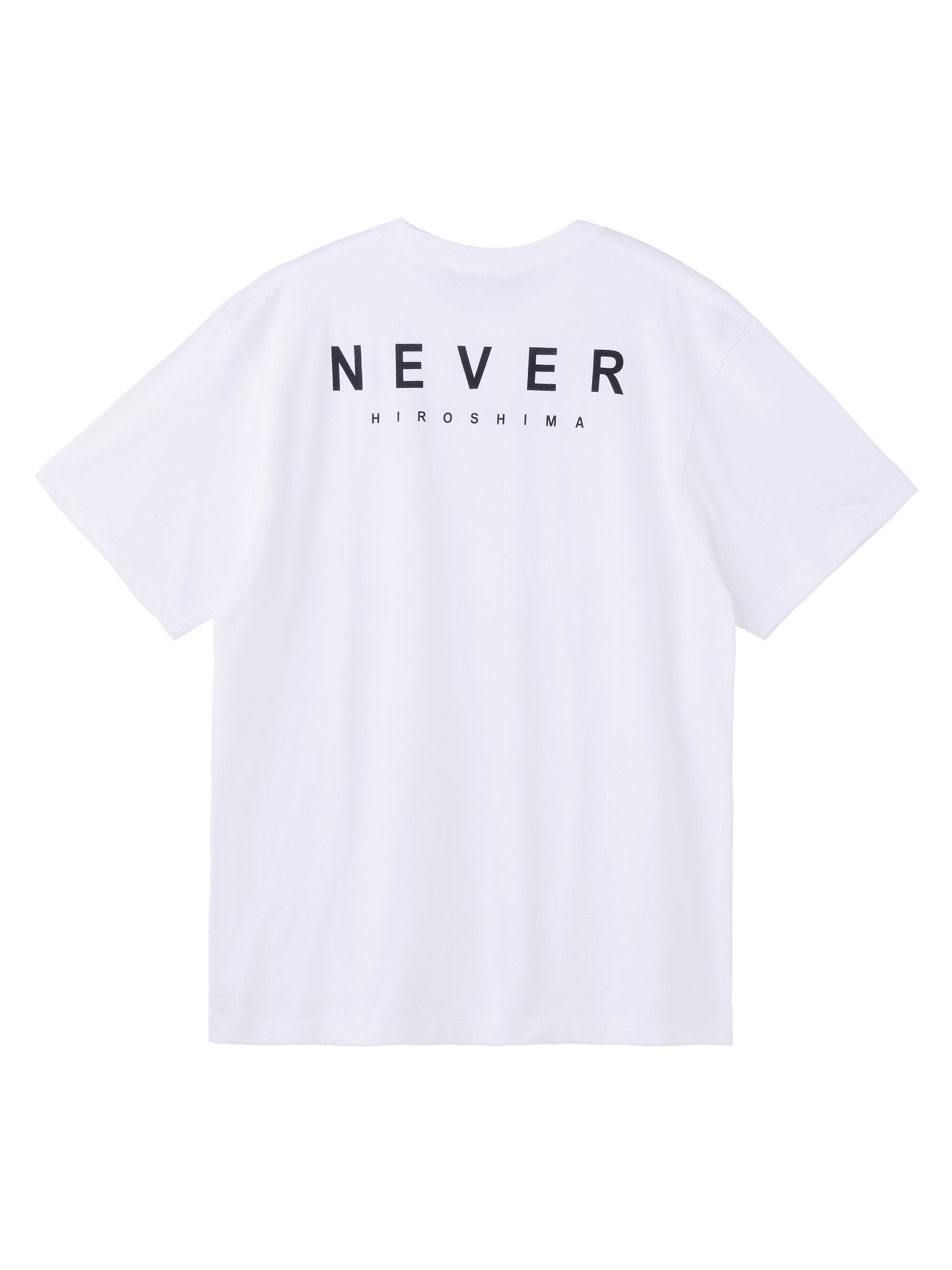 "NEVER HIROSHIMA" T-SHIRT
