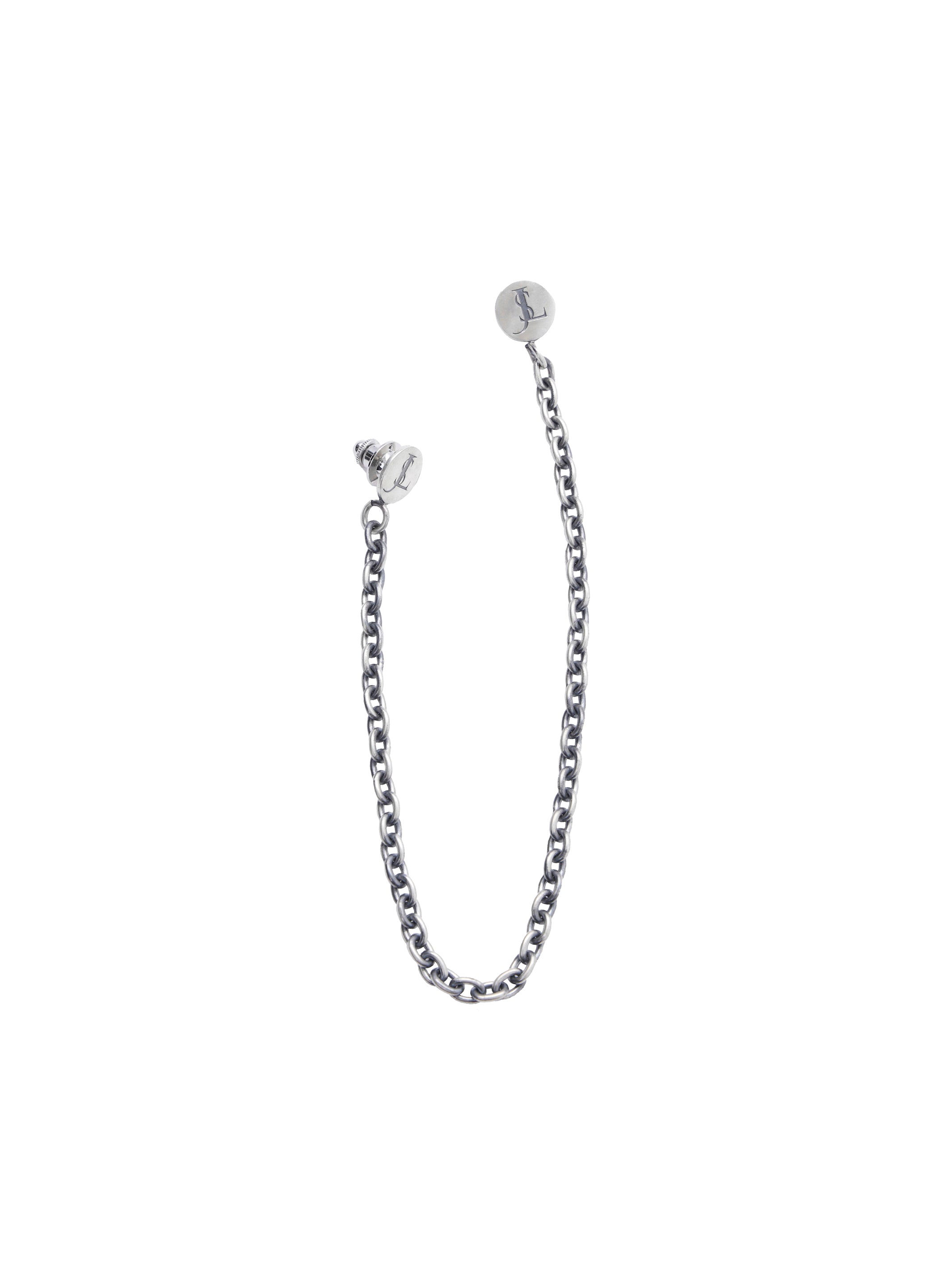 OVAL LINK CHAIN LAPEL PINS