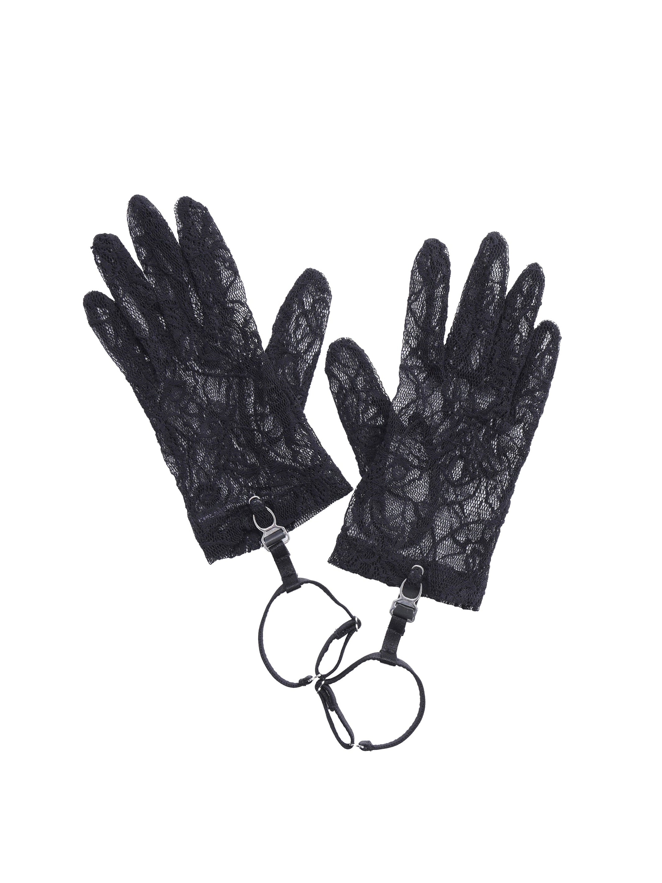 FLOWER LACE SHORT GLOVES
