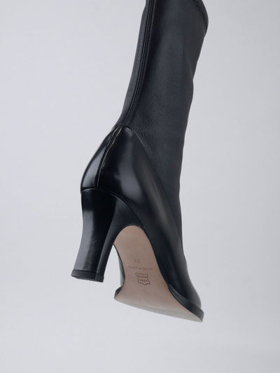 Womens cut off sole boots | Black