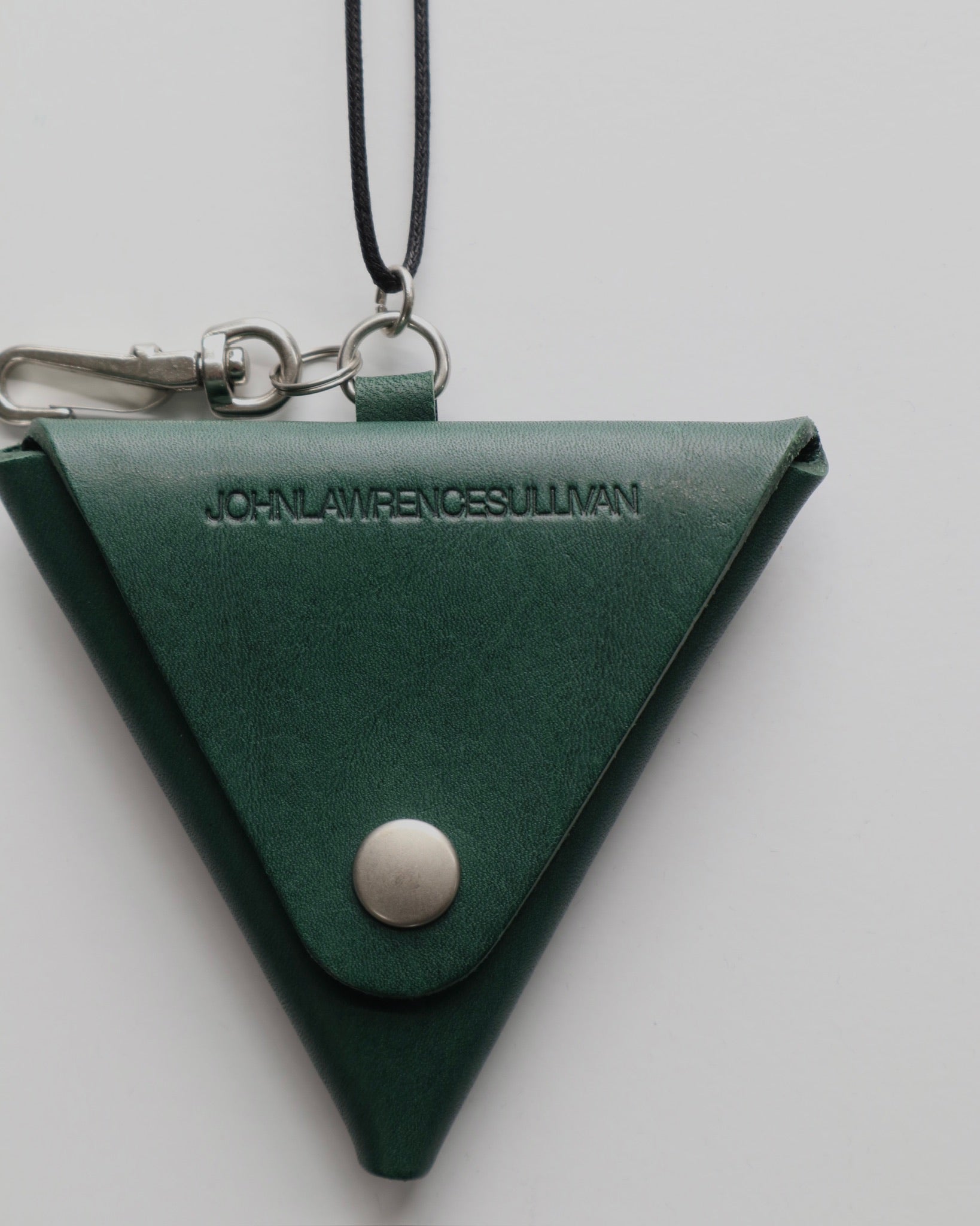 Leather Triangle Coin Case
