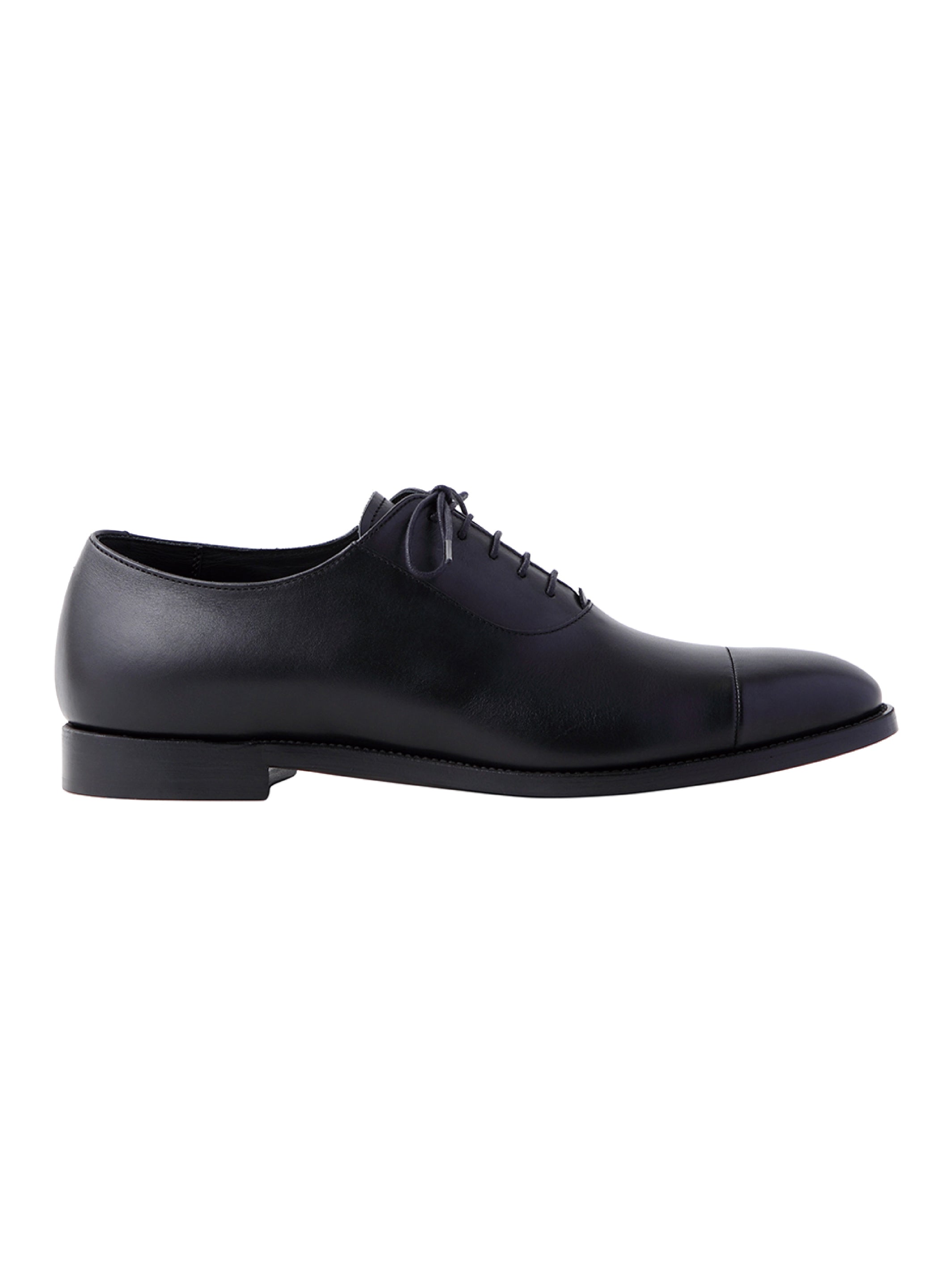 LEATHER STRAIGHT TIP SHOES