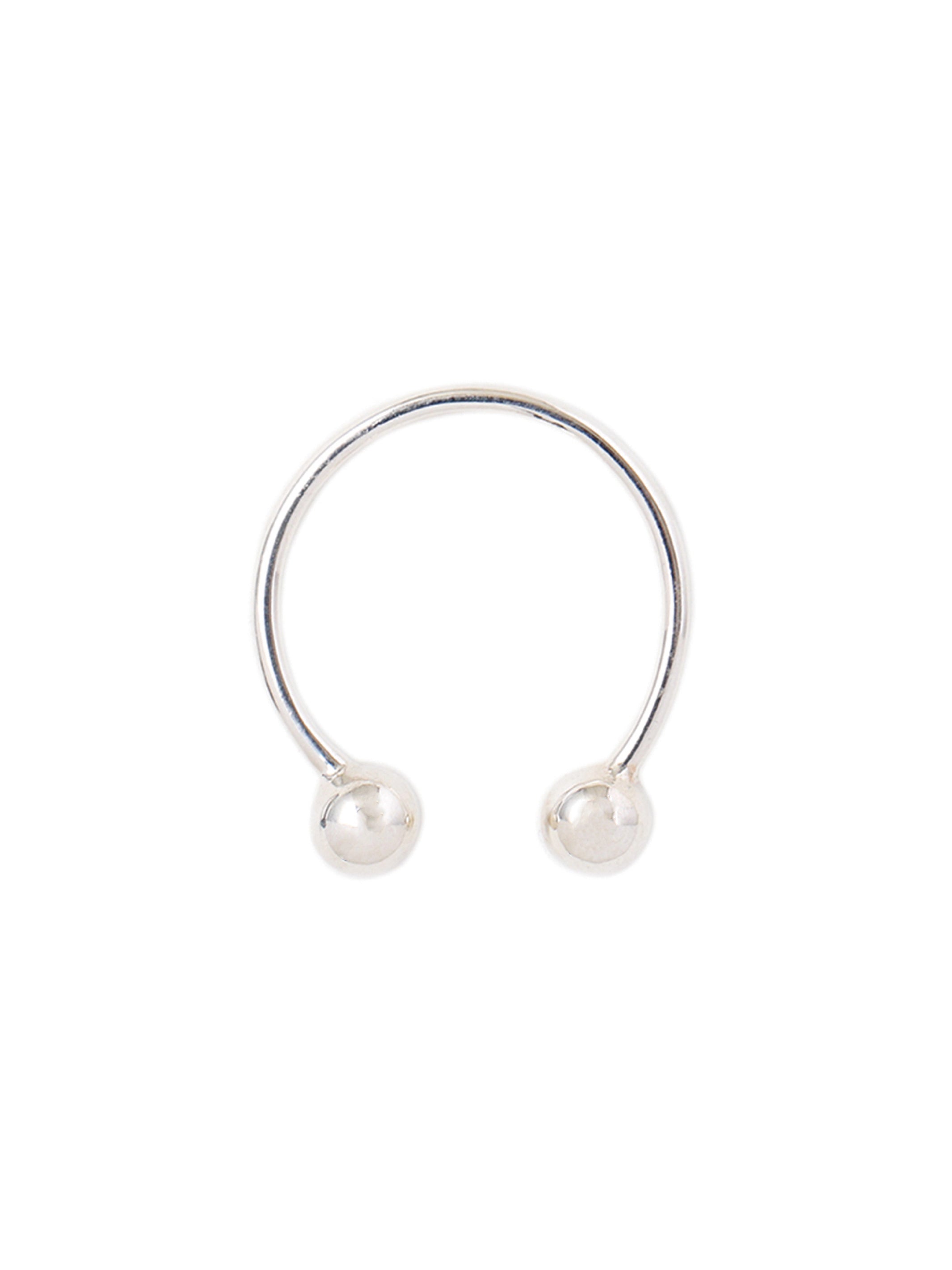 CIRCULAR BARBELL RING