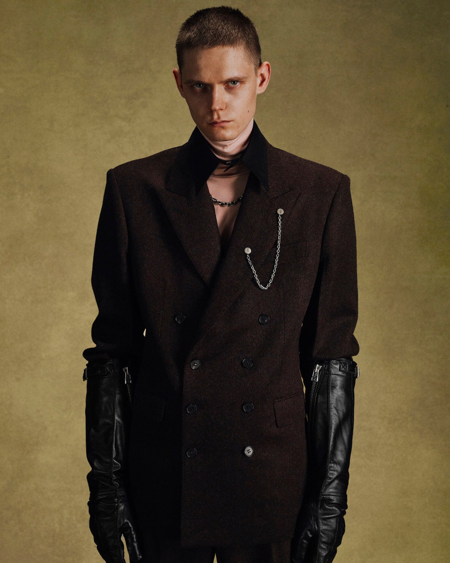 WOOL DOUBLE BREASTED JACKET