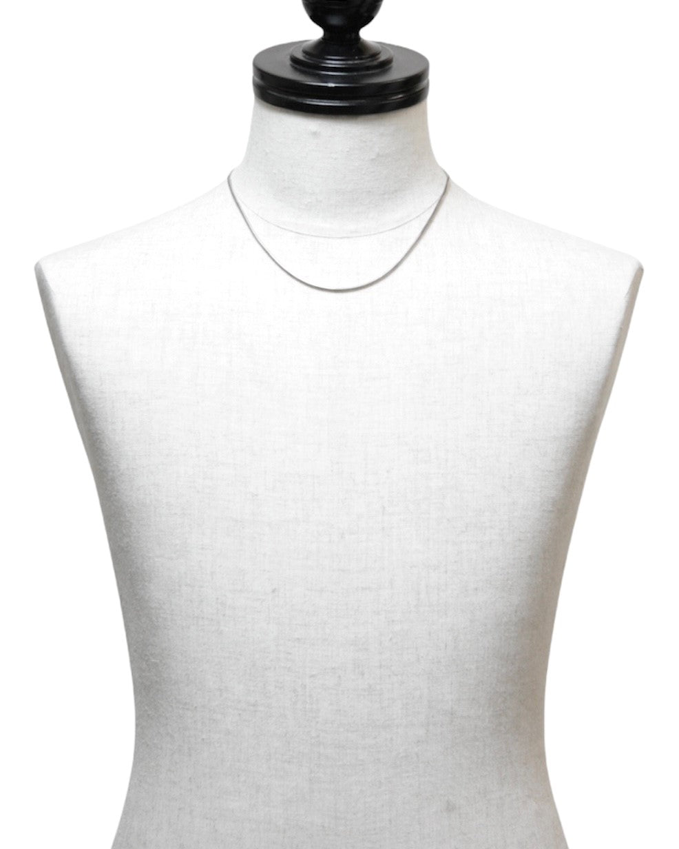 Silver Snake Chain Necklace