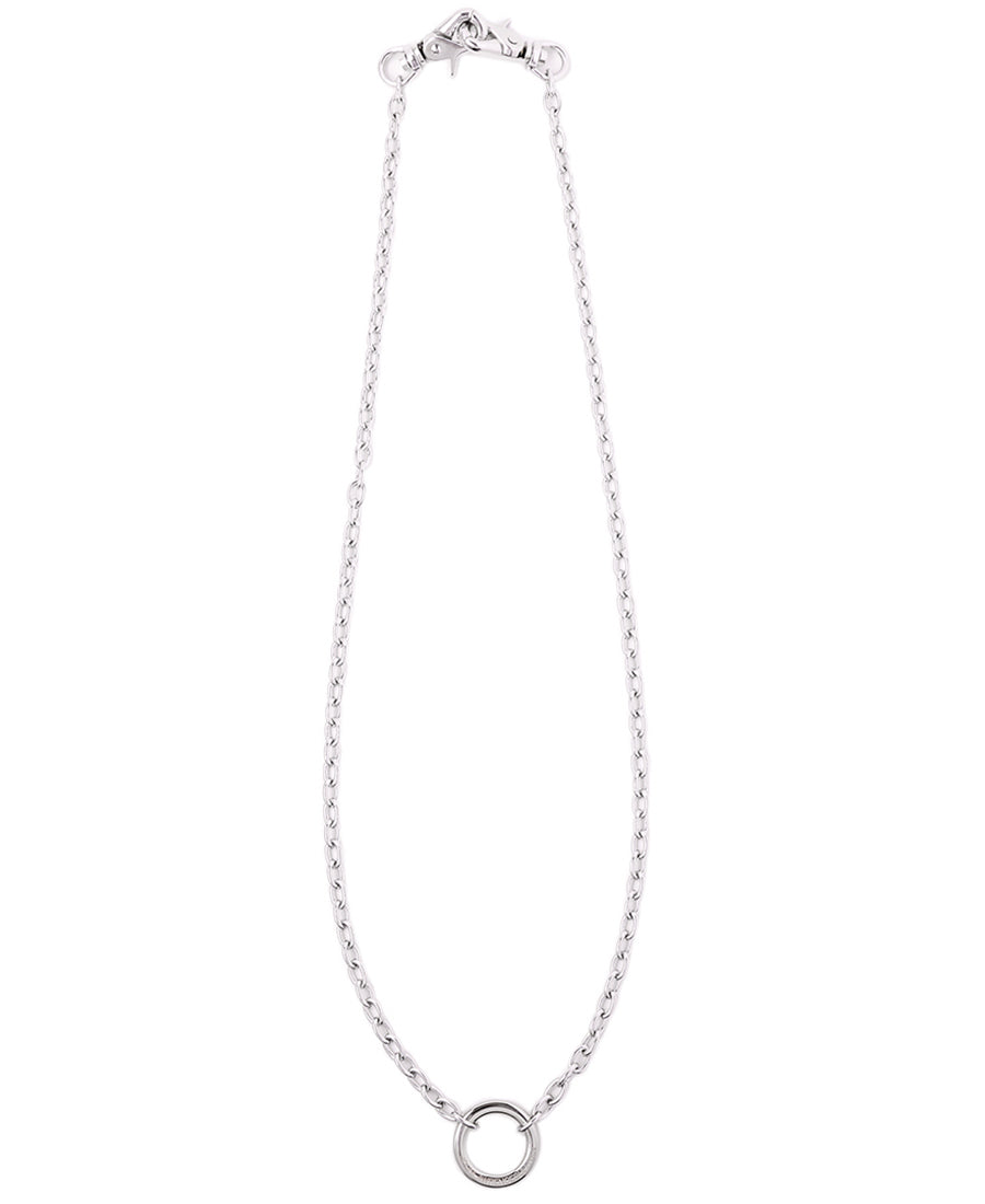 RING TOP LONG CHAIN NECKLACE