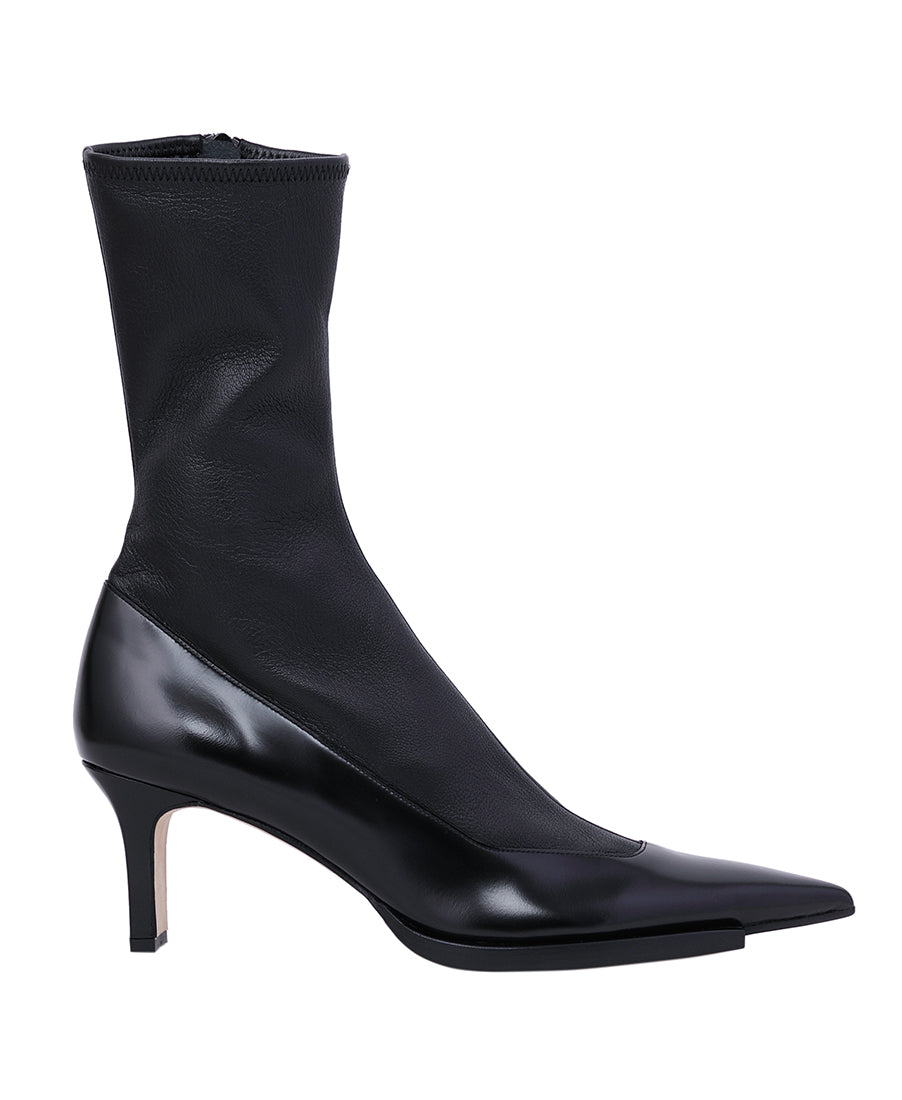 WOMENS CUT OFF SOLE BOOTS | BLACK