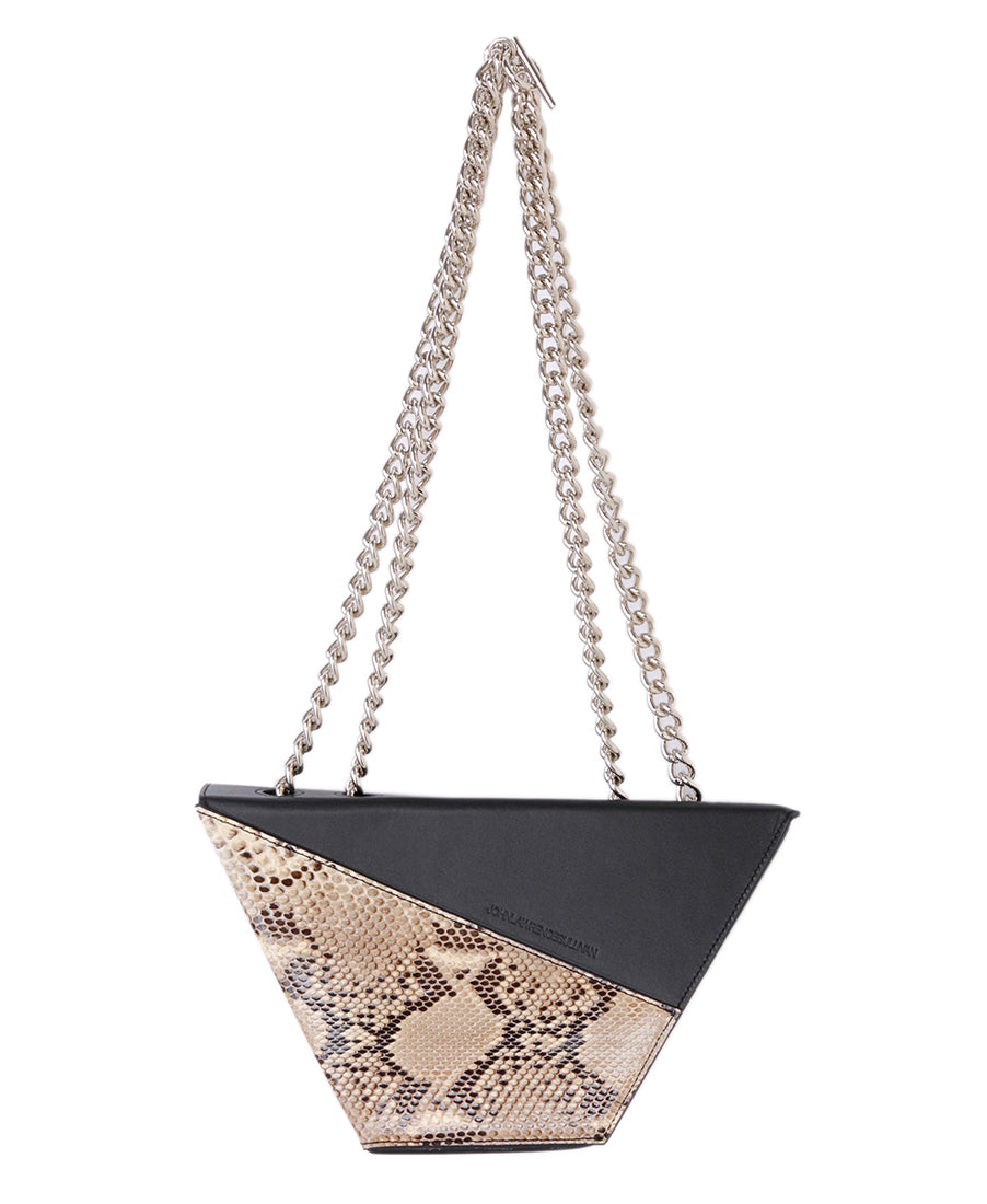 SCULPTURE BAG | PYTHON