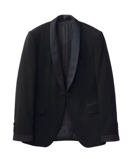 Wool tuxedo jacket