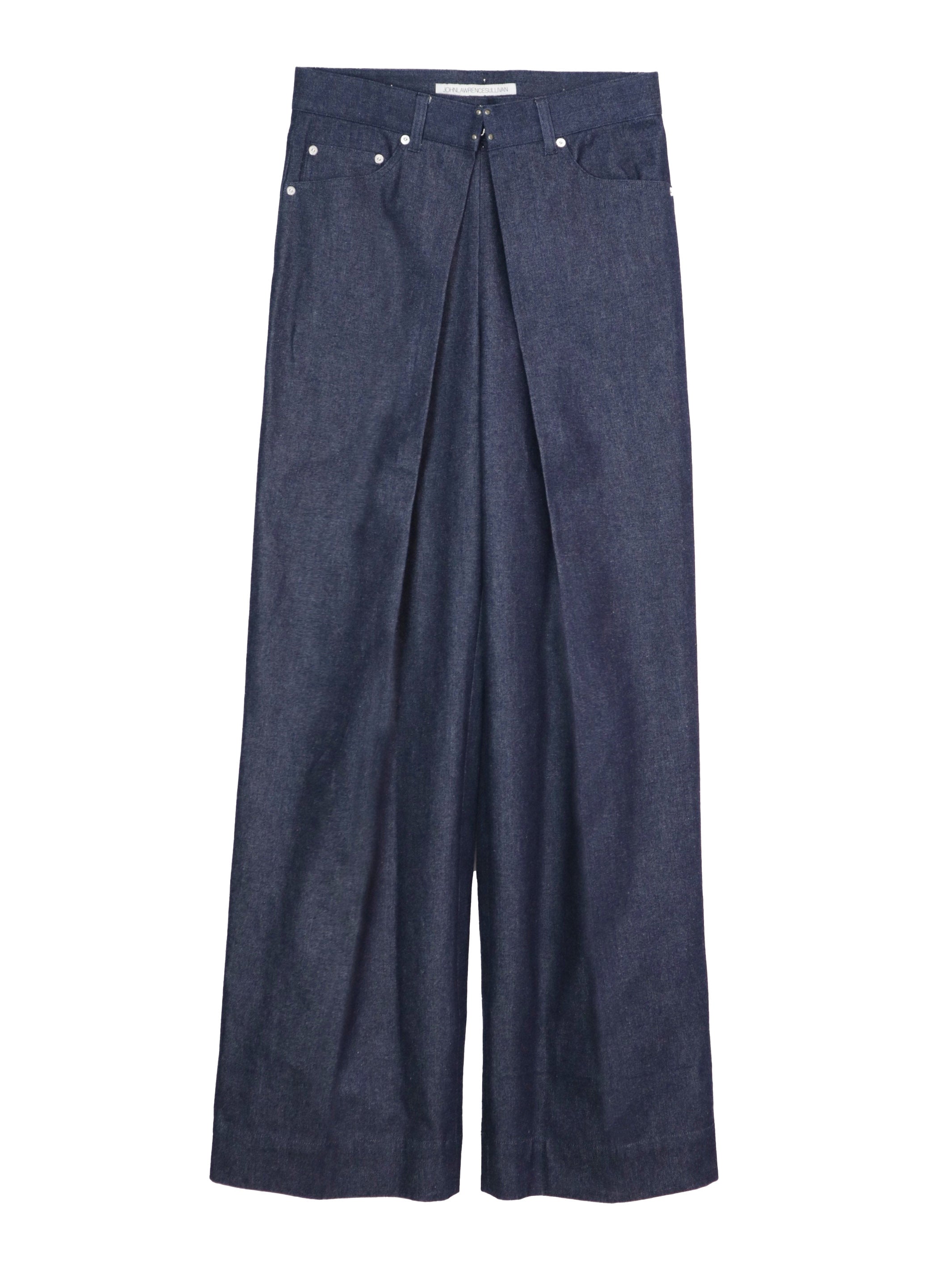 Rigid Denim Wide Pants – JOHN LAWRENCE SULLIVAN