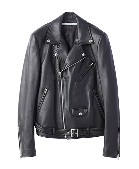 Lambskin rider's jacket