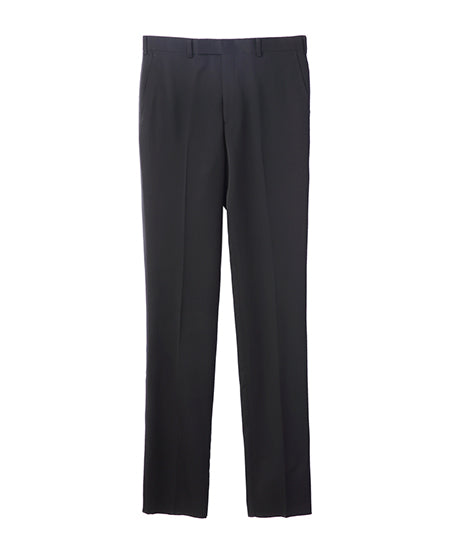 WOOL STRAIGHT TROUSERS