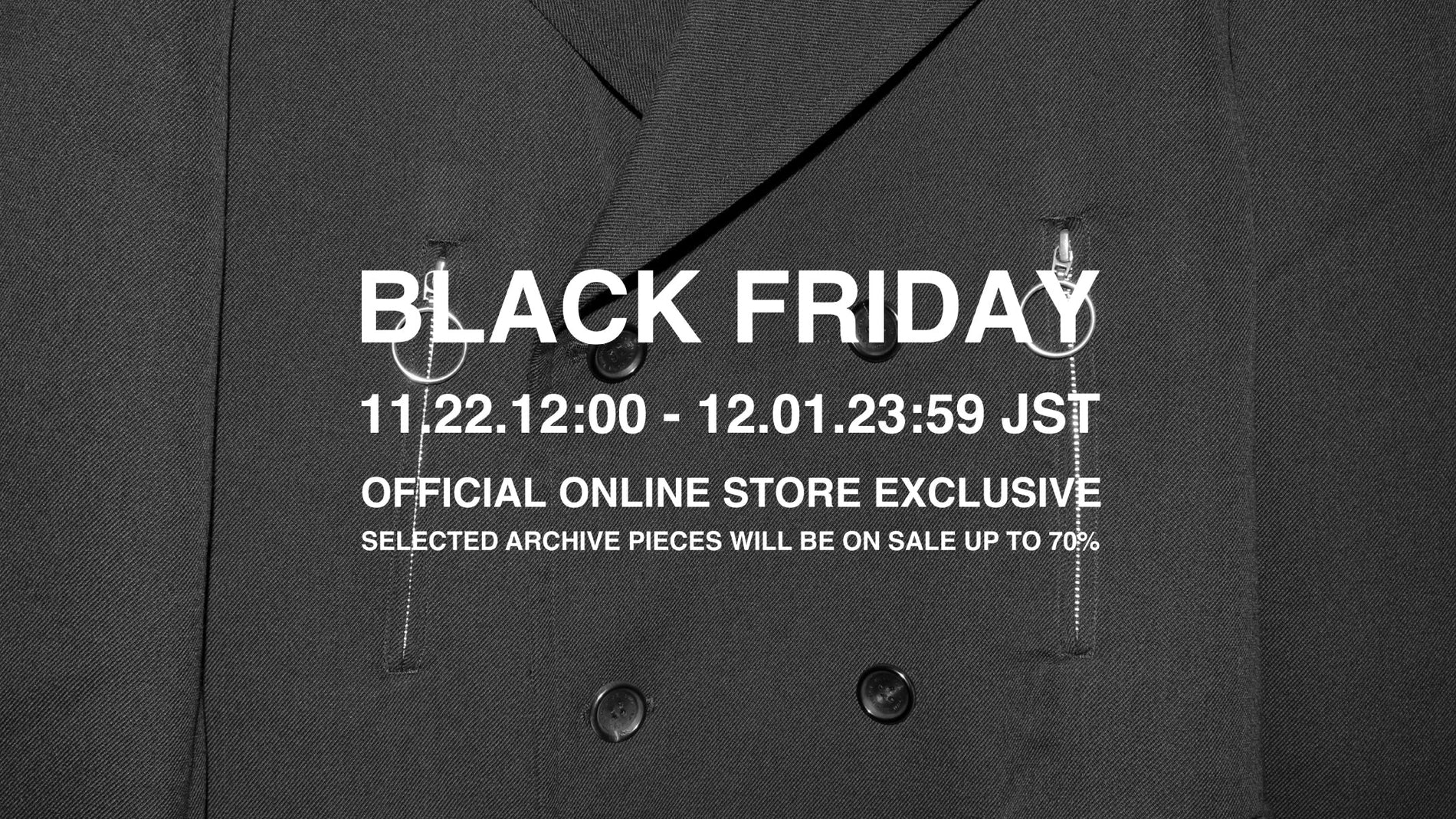 BLACK FRIDAY