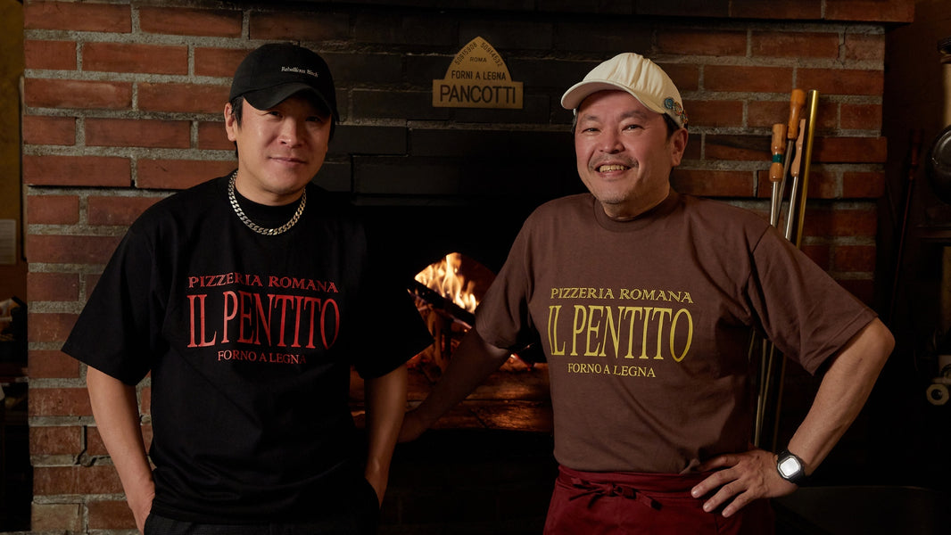 【NEW RELEASE】「 JLS x PIZZERIA ROMANA IL PENTITO 」ANNIVERSARY T-SHIRT
