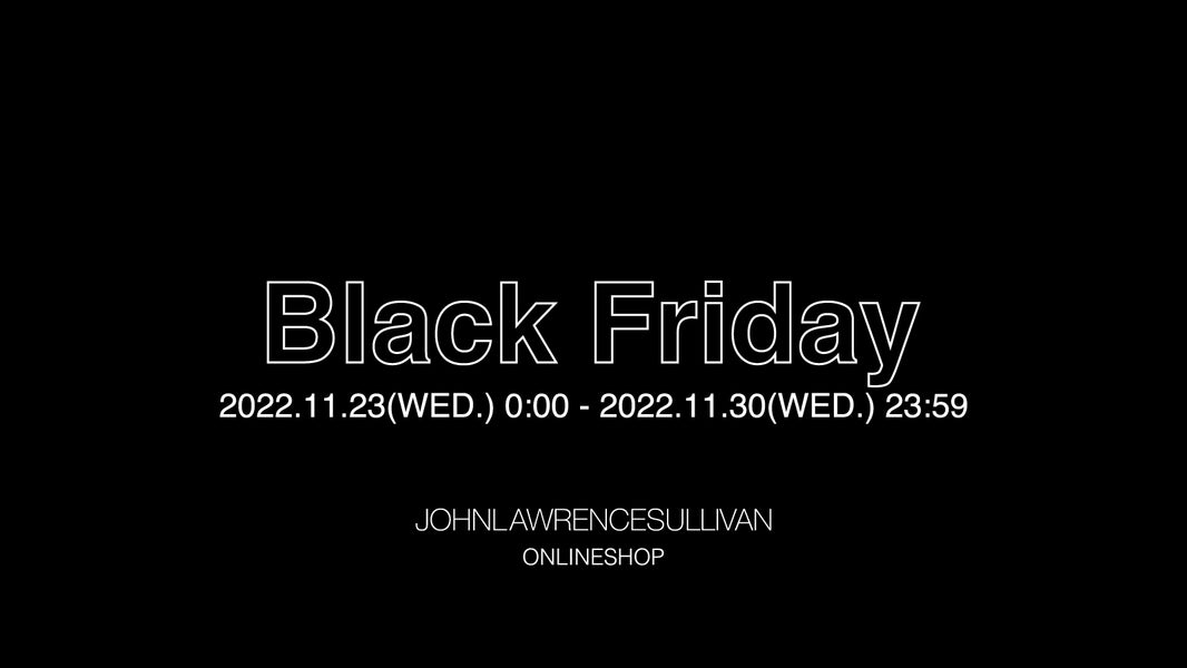 【終了】Black Friday キャンペーンが11/23 0:00スタート