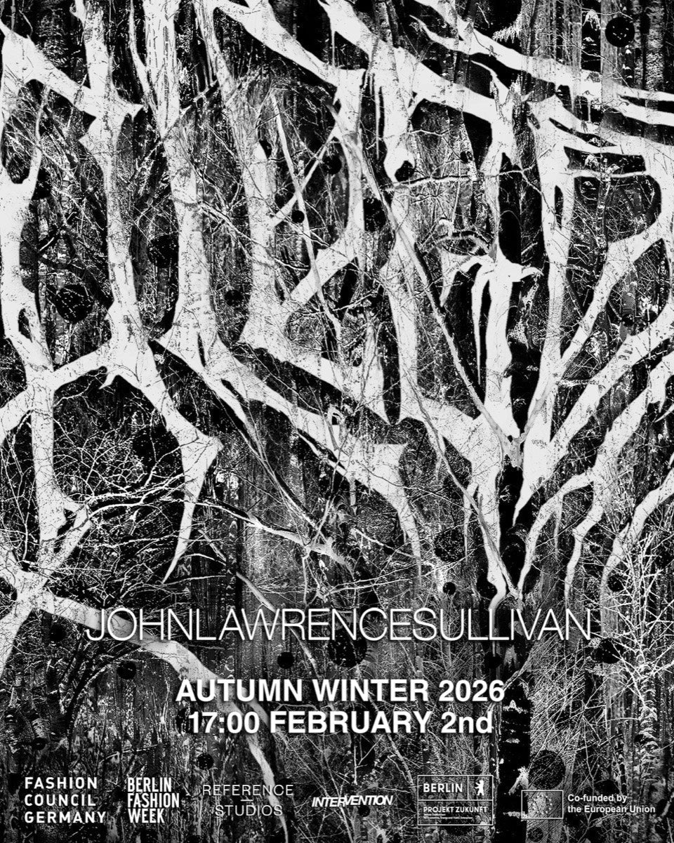 JOHN LAWRENCE SULLIVAN is pleased to announce its participation in the Autumn/Winter 2026 Berlin Fashion Week.