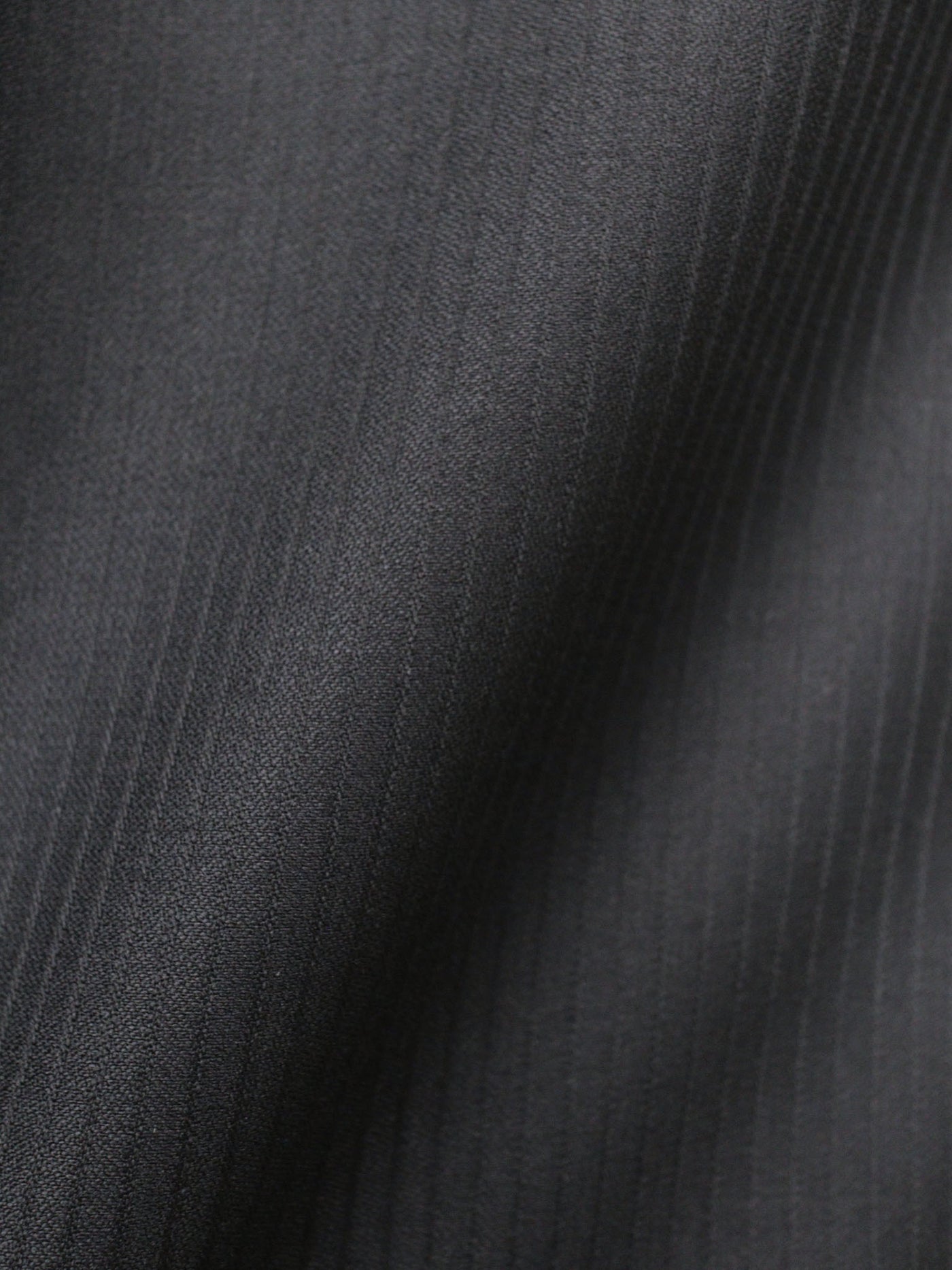 Shadow Stripe Wool Cut-Off Short Jacket