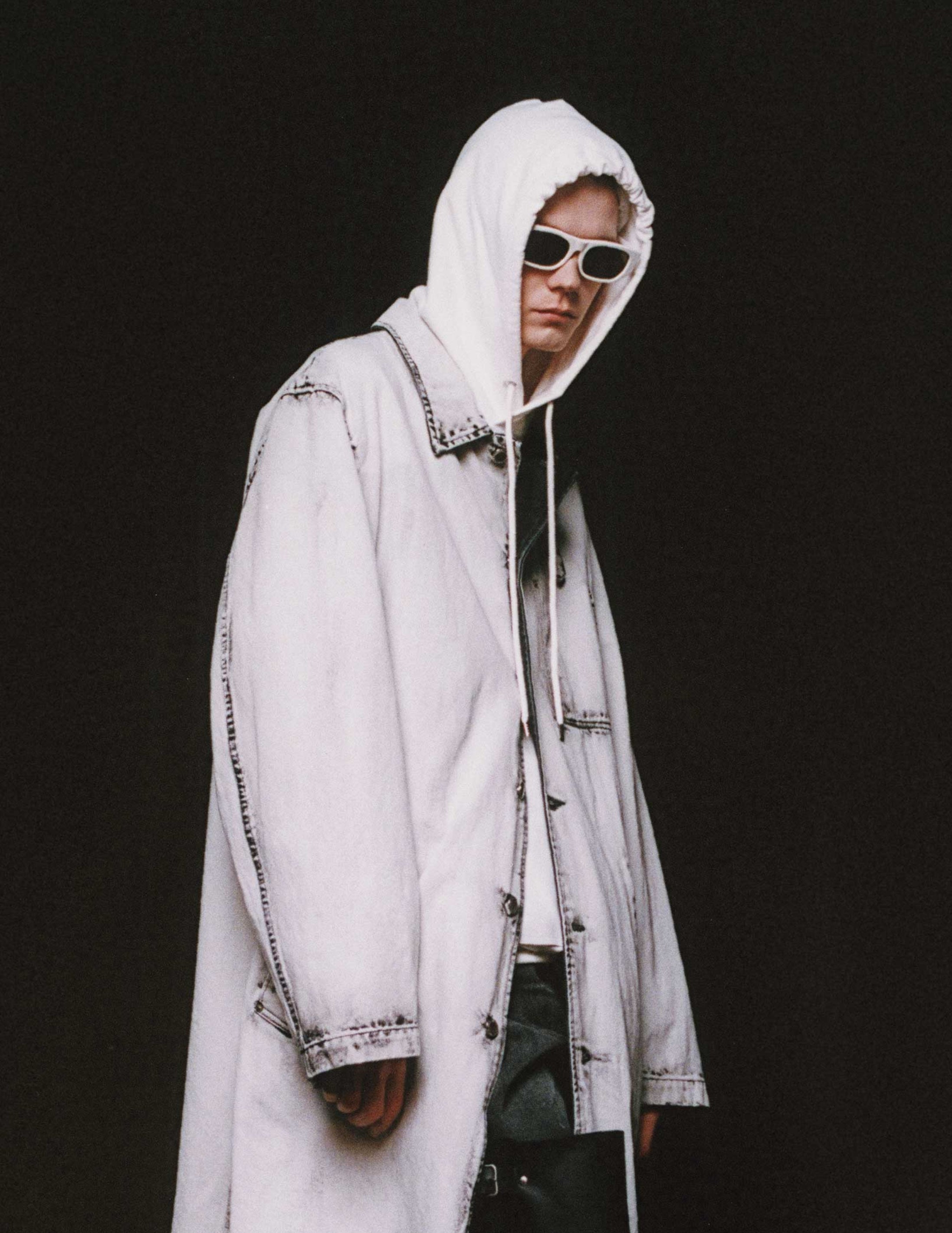 GLASSES "Lunetta BADA" No.23 SUN | GLOSS WHITE