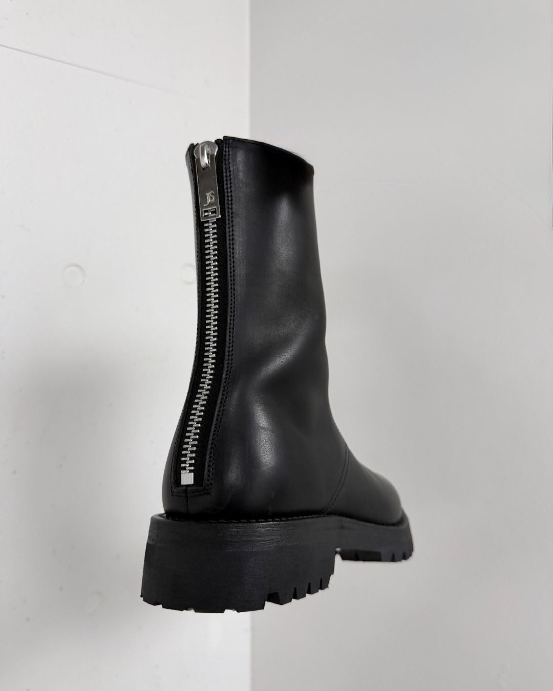 METAL TOE ZIP-UP BOOTS