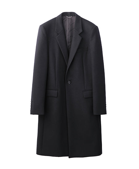 WOMENS MELTON CHESTERFIELD COAT