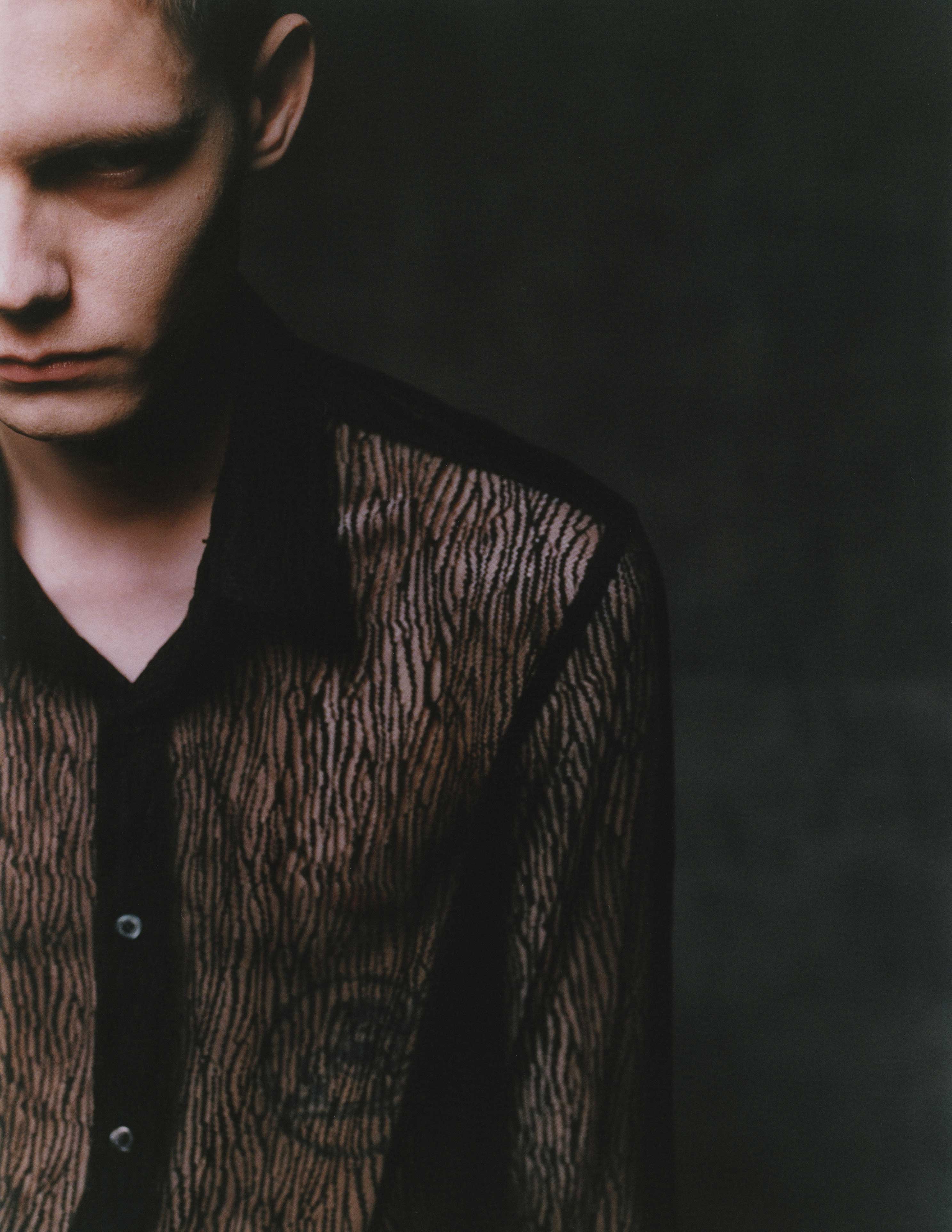 Lace Regular Collar Shirt
