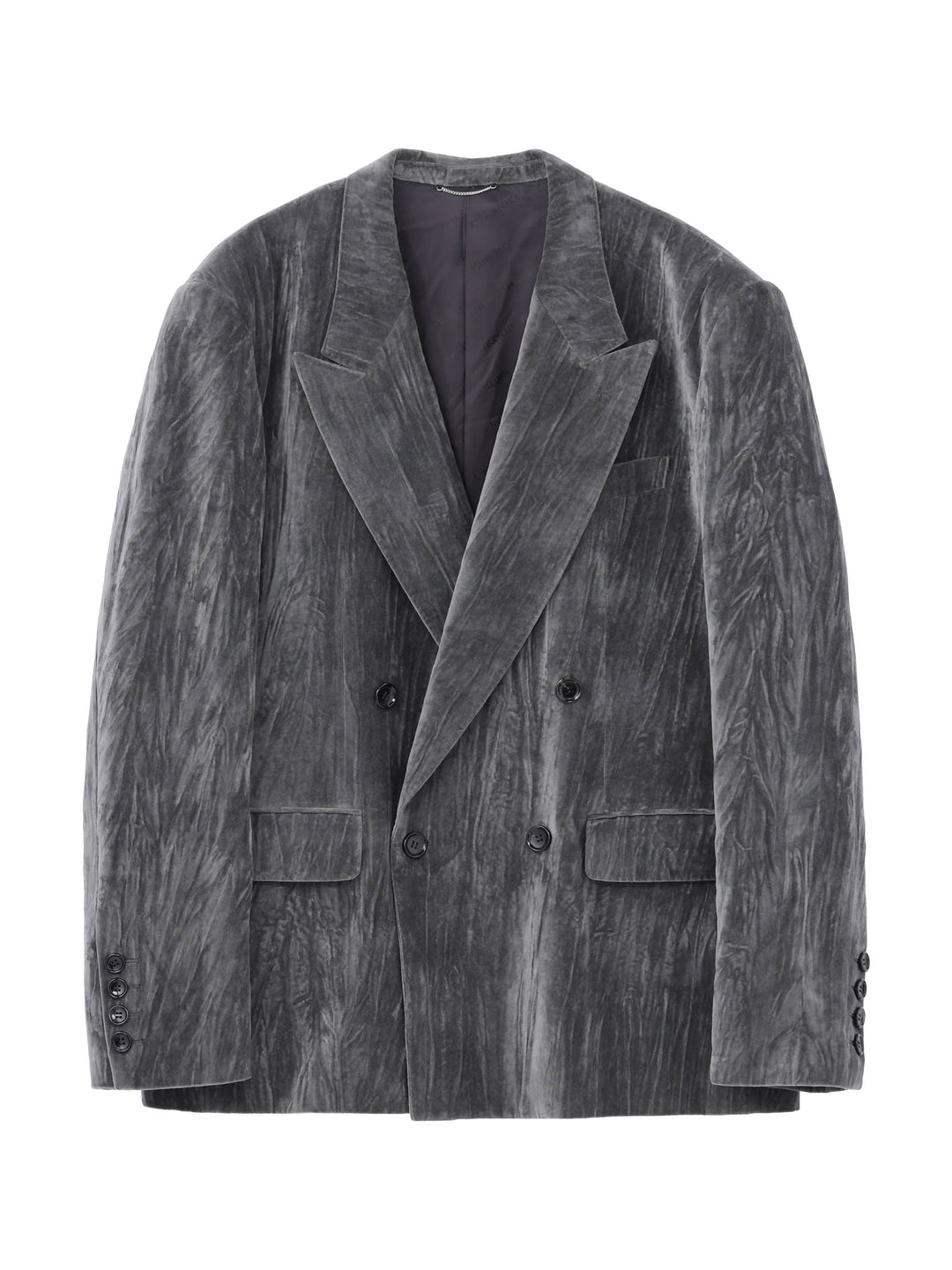 Velvet double breasted jacket – JOHN LAWRENCE SULLIVAN