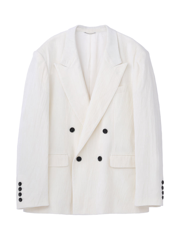 Velvet double breasted jacket – JOHN LAWRENCE SULLIVAN 