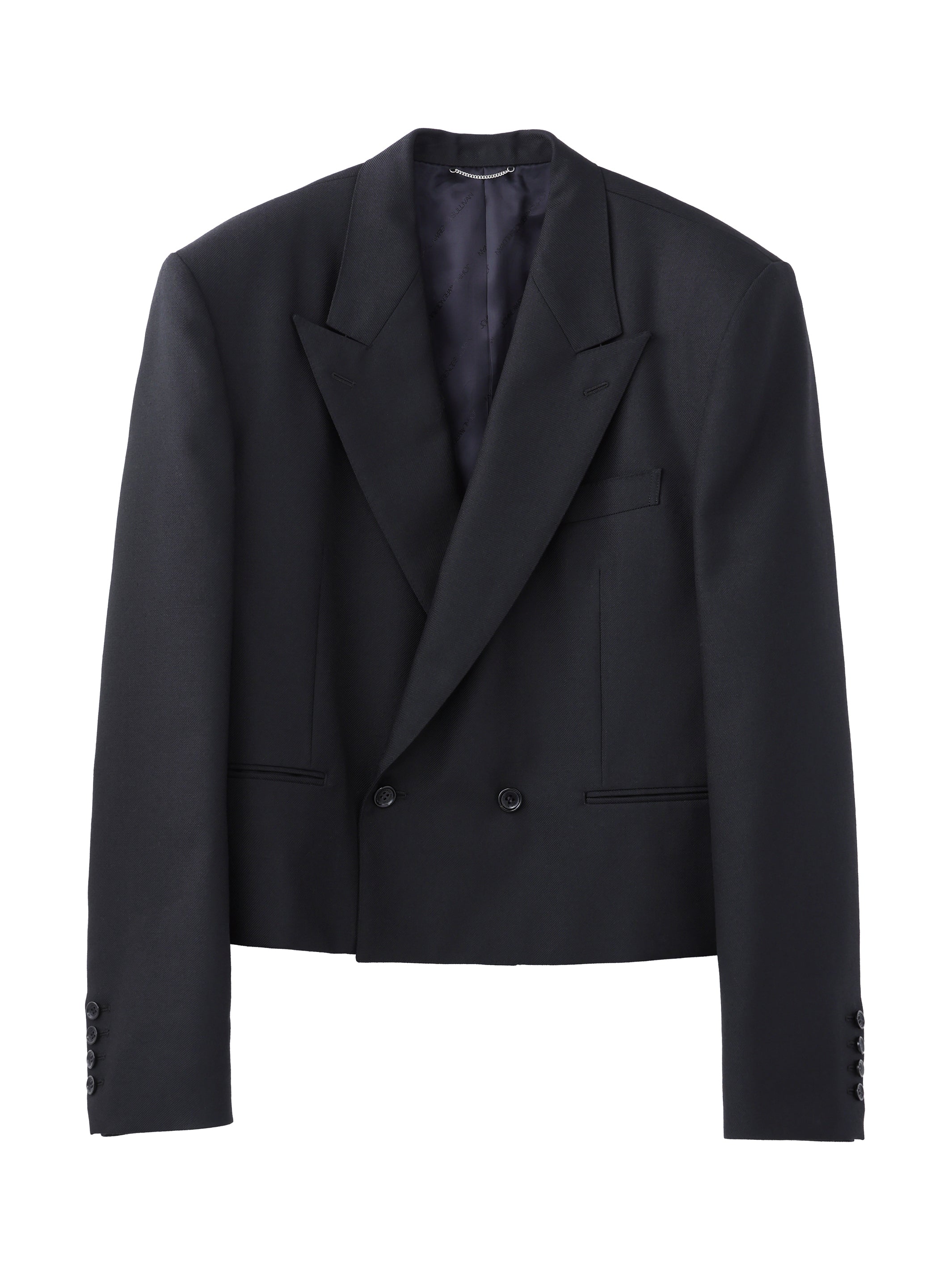 WOOL GABARDINE SPENCER JACKET（テーラードジャケット）｜JOHN