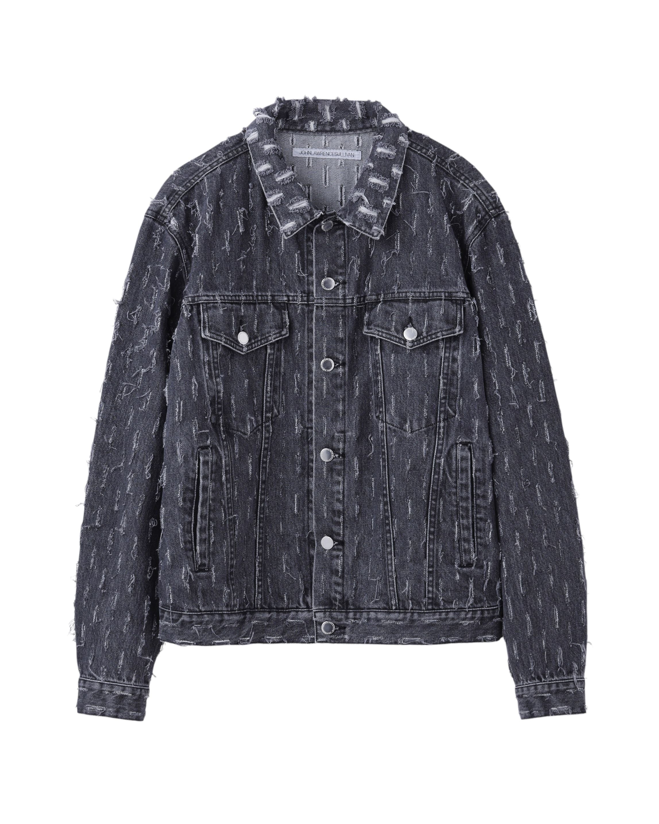 SLASHED DENIM JACKET