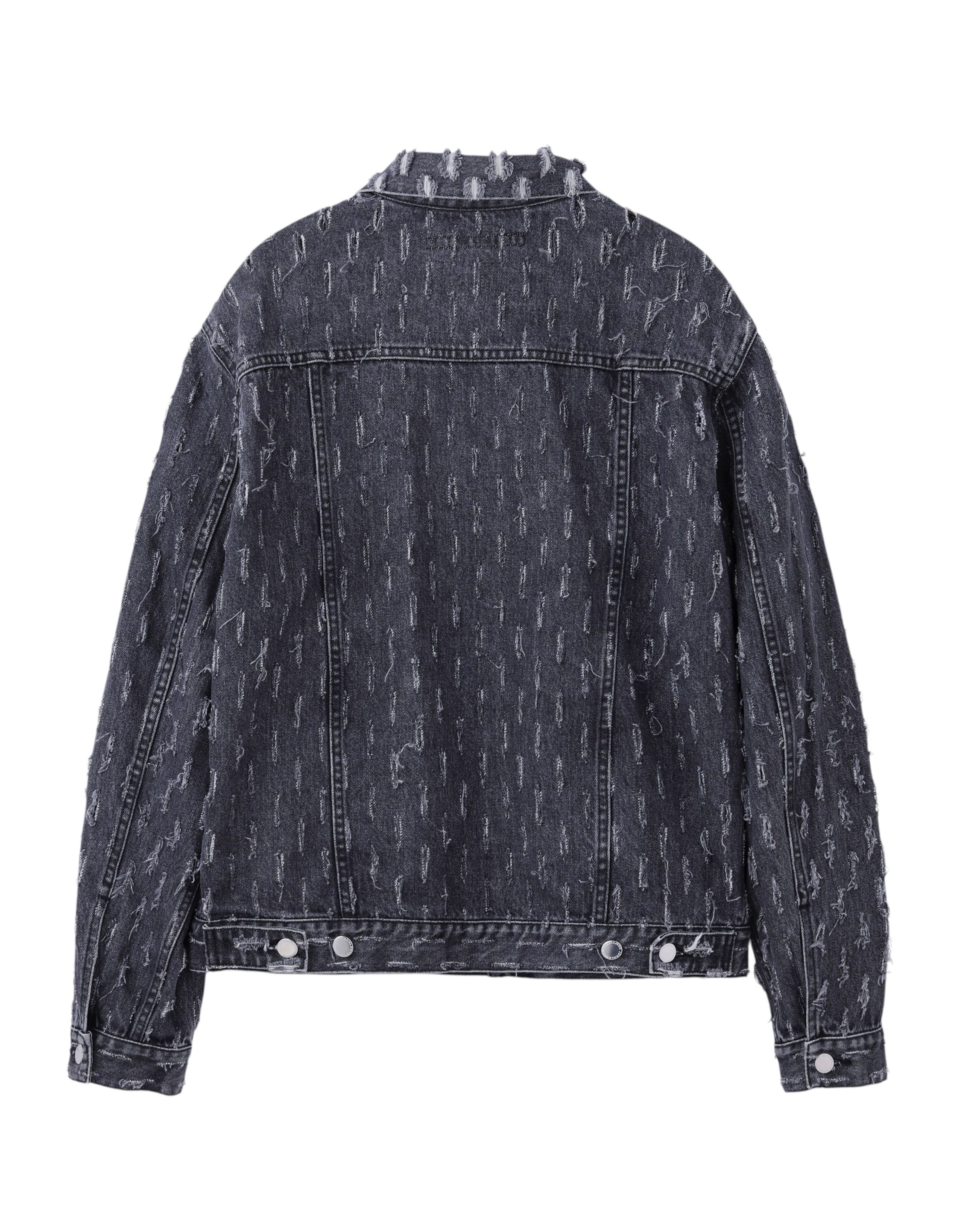 SLASHED DENIM JACKET