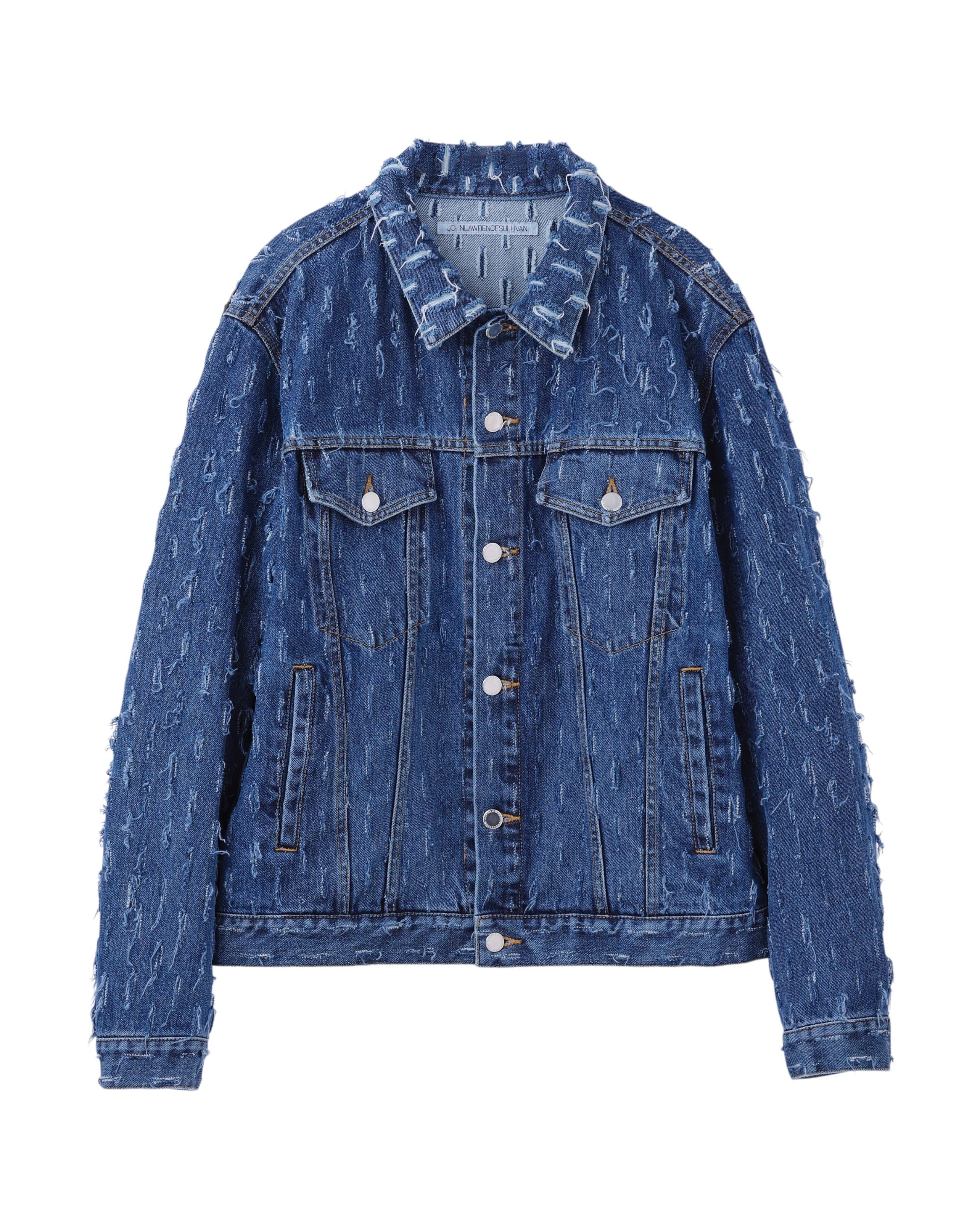 SLASHED DENIM JACKET