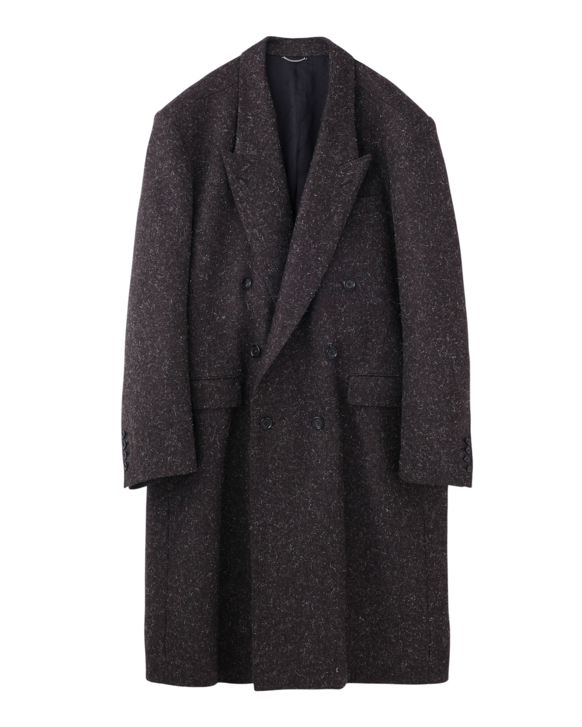 KEMP MELTON DOUBLE BREASTED CHESTERFIELD COAT