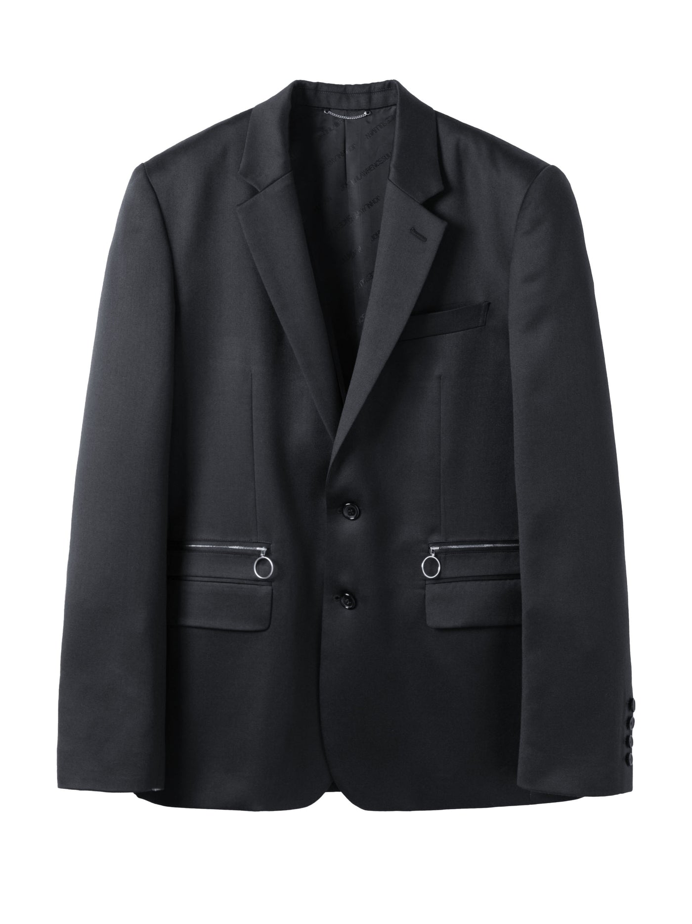 Wool satin single jacket – JOHN LAWRENCE SULLIVAN